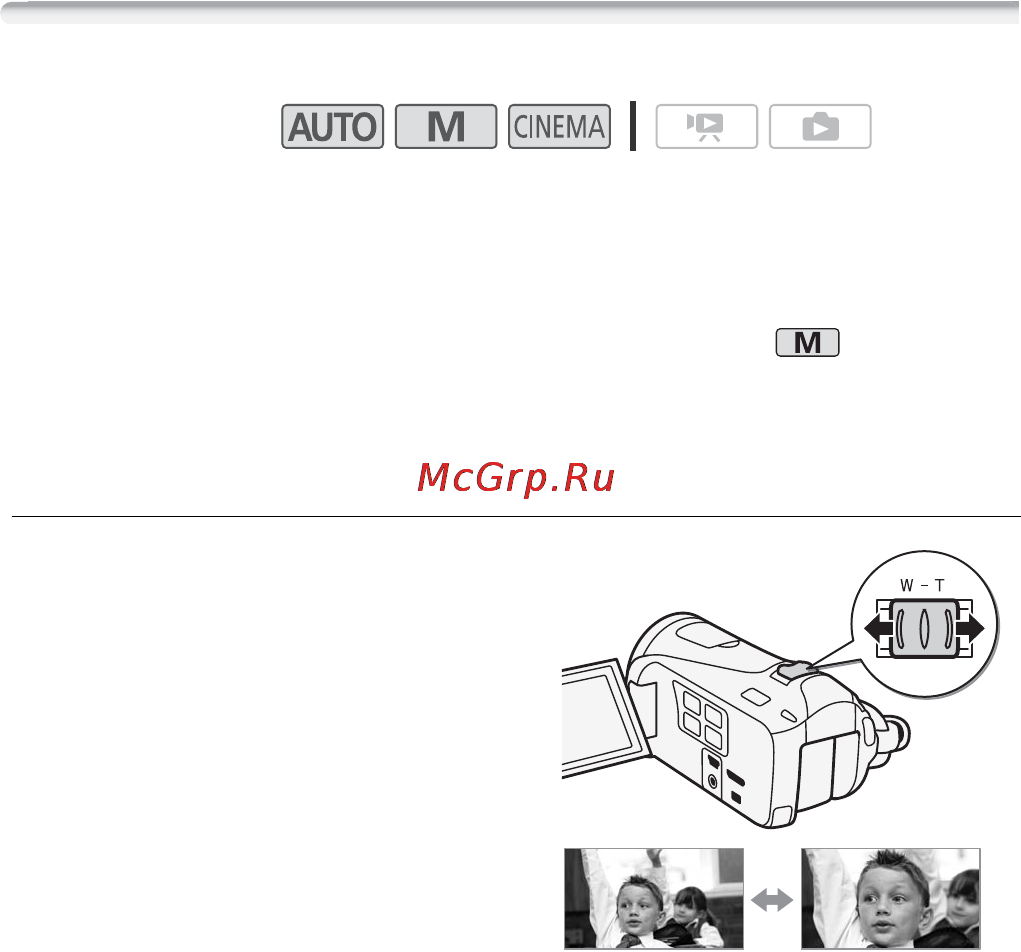 Canon LEGRIA HF M406 [45/204] Зумирование