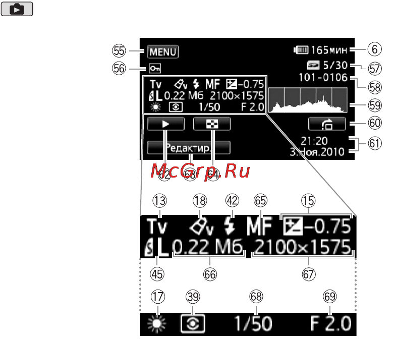 Canon LEGRIA HFM32 [185/233] Дополнительная информация