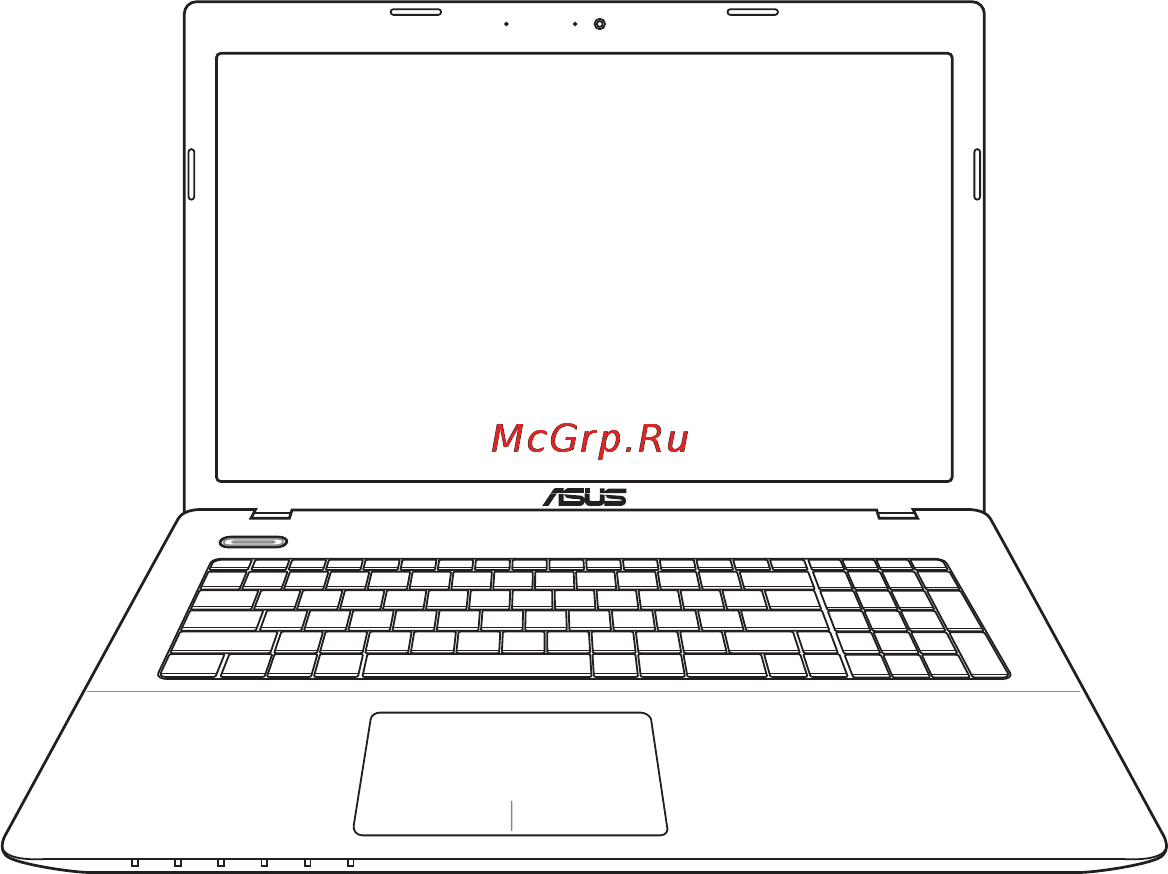 Asus x75vc, 90nb0241-m04360 Инструкция по эксплуатации онлайн