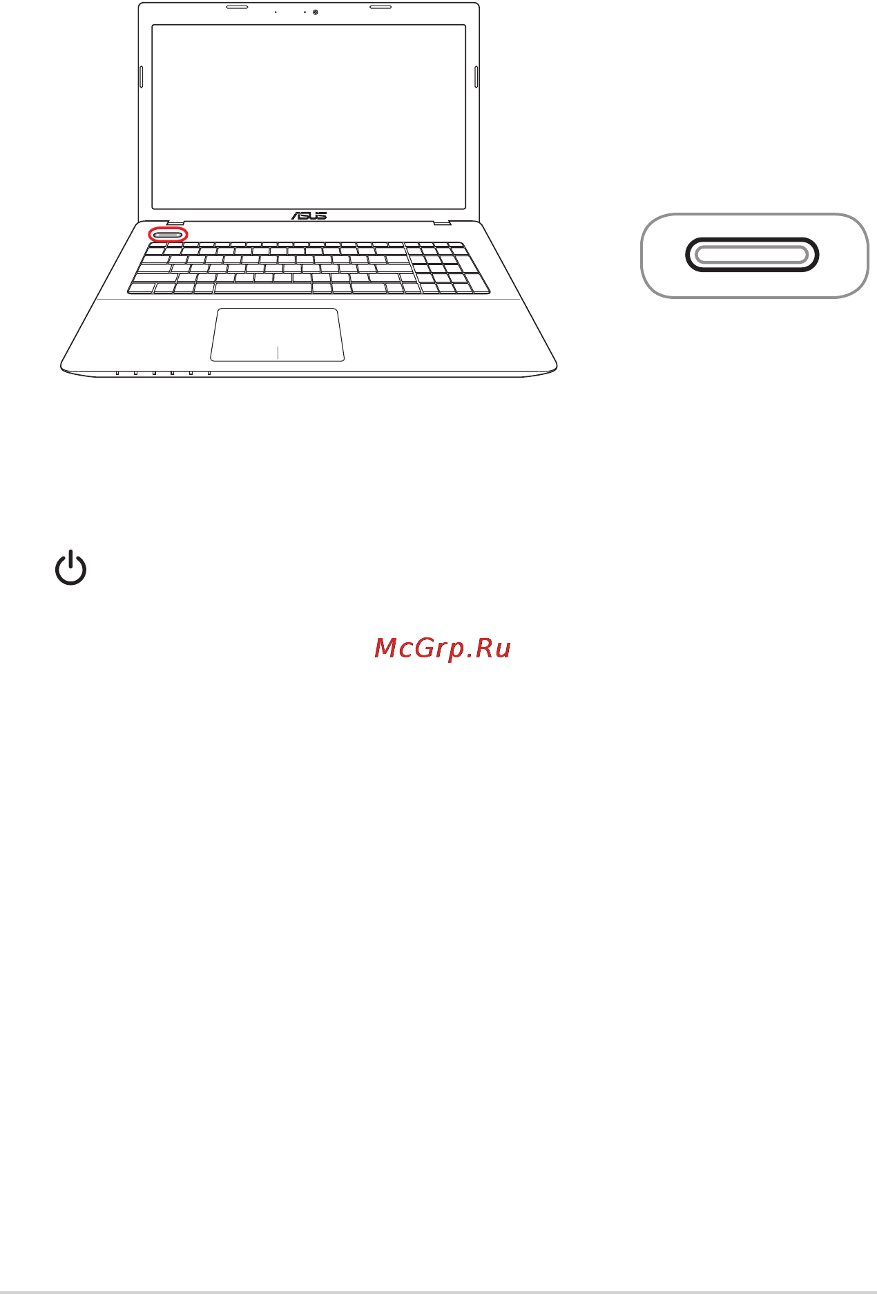 Asus X75VC-TY013H [44/116] Кнопки и индикаторы
