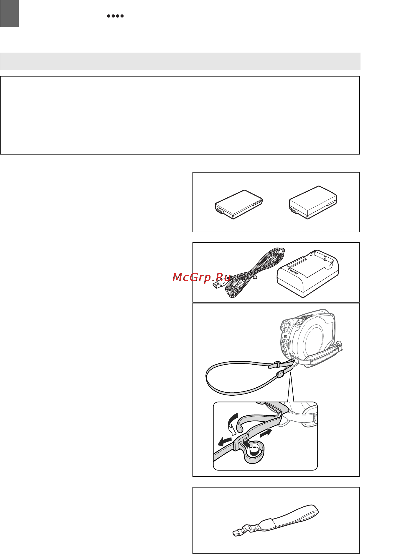 Canon DC211 [74/80] Дополнительные принадлежности