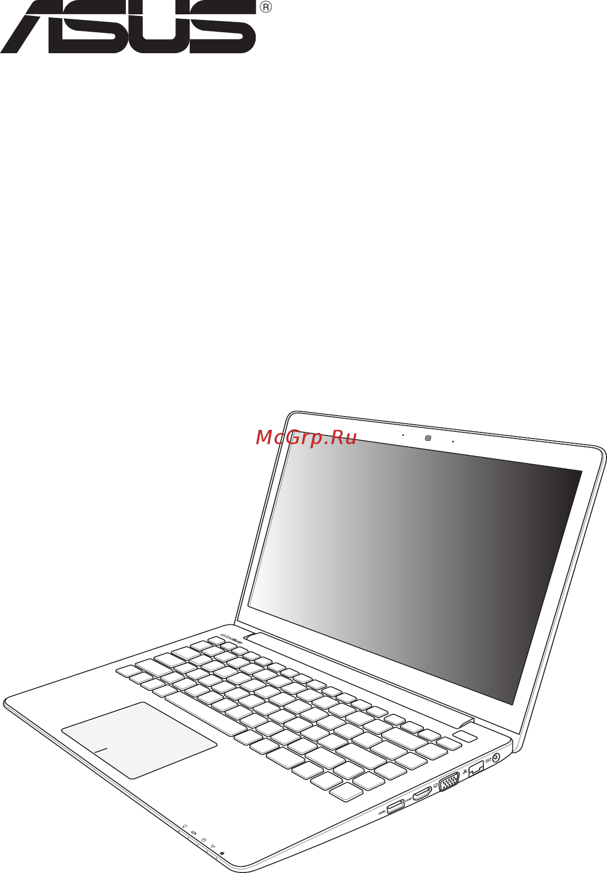 Asus X502CA-XX037H Инструкция по эксплуатации онлайн