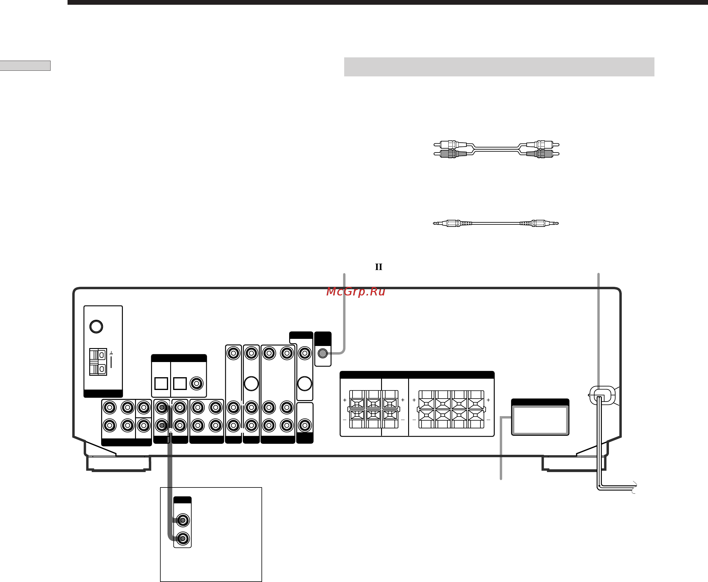Sony STR-DE445 [10/170] Ac outlet