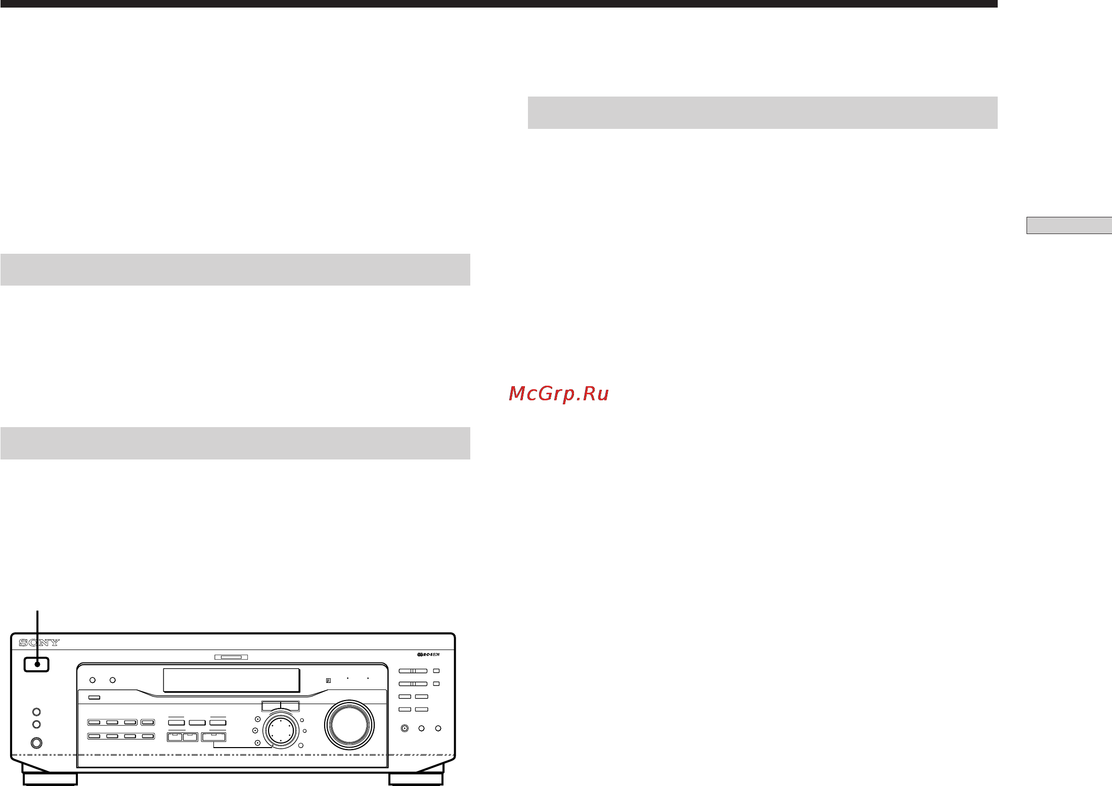 Sony STR-DE545 [15/170] Performing initial setup operations