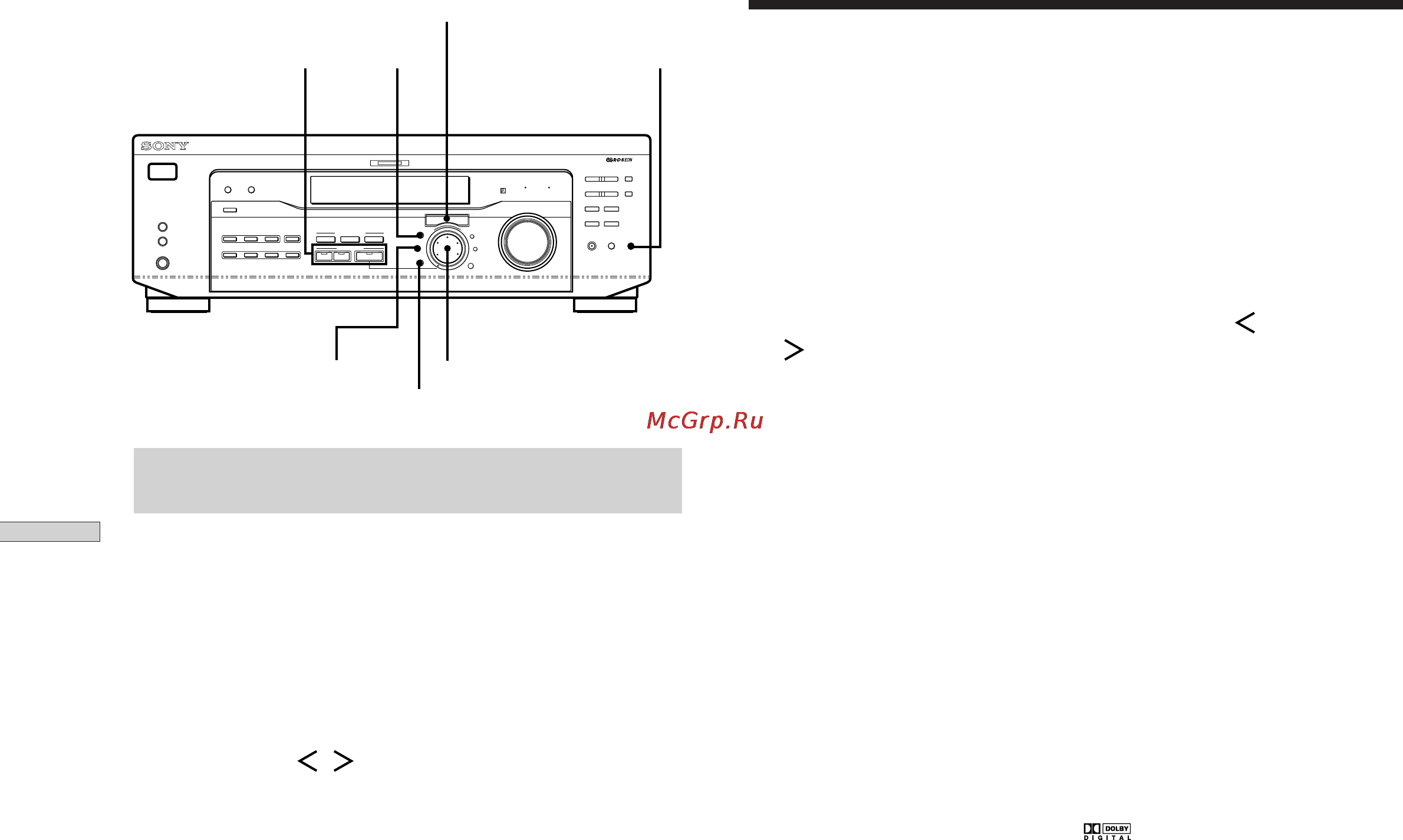 Sony STR-DE545 [28/170] Selecting a sound field