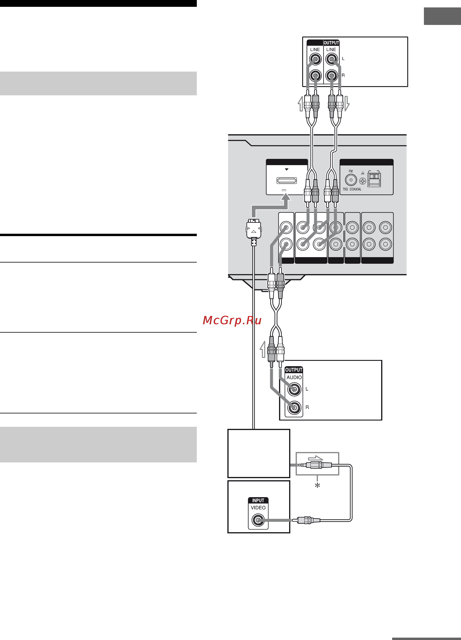 Sony STR-DH100 [15/44] Подключение аудиокомпонентов