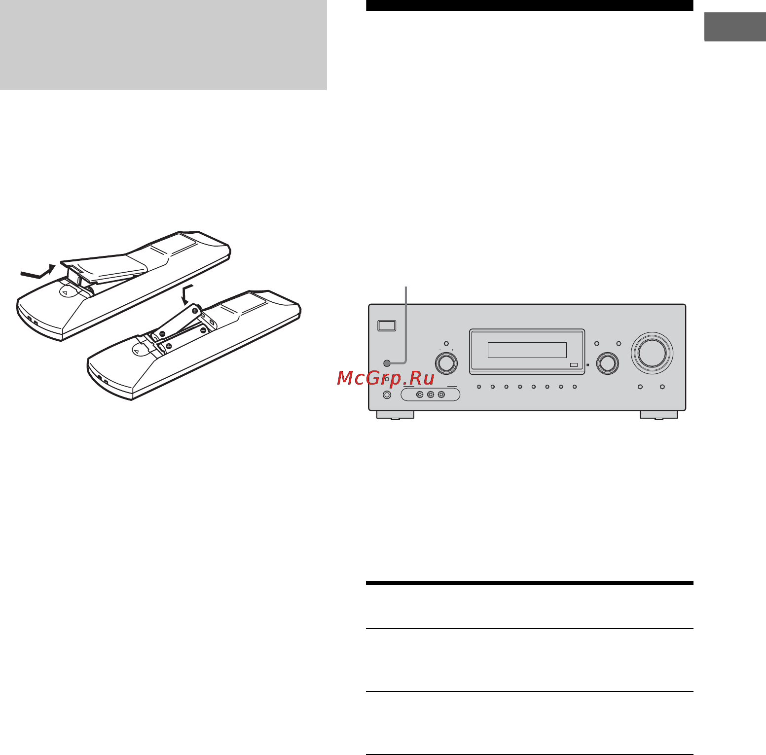 Sony STR-DG720 [33/108] Чтобы отключить вывод через громкоговорители нажимайте speakers off a b пока индикация sp a и sp b не исчезнет с дисплея