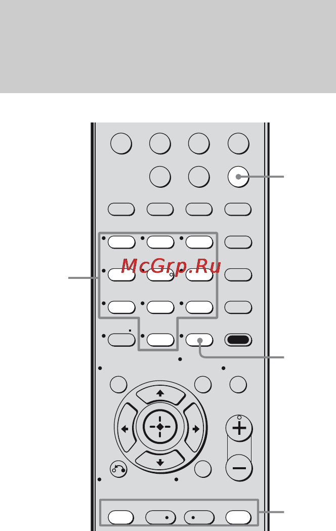 Sony STR-DG520 [60/84] Настройка на предварительно установленные станции