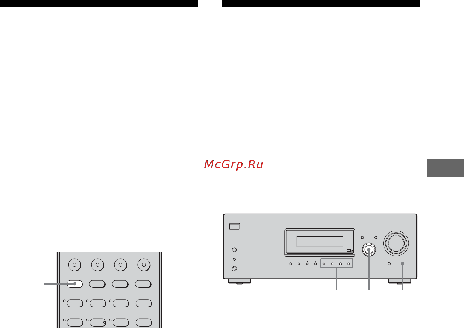 Sony STR-DG510/S [57/84] Использование только передних громкоговорителей 2ch stereo
