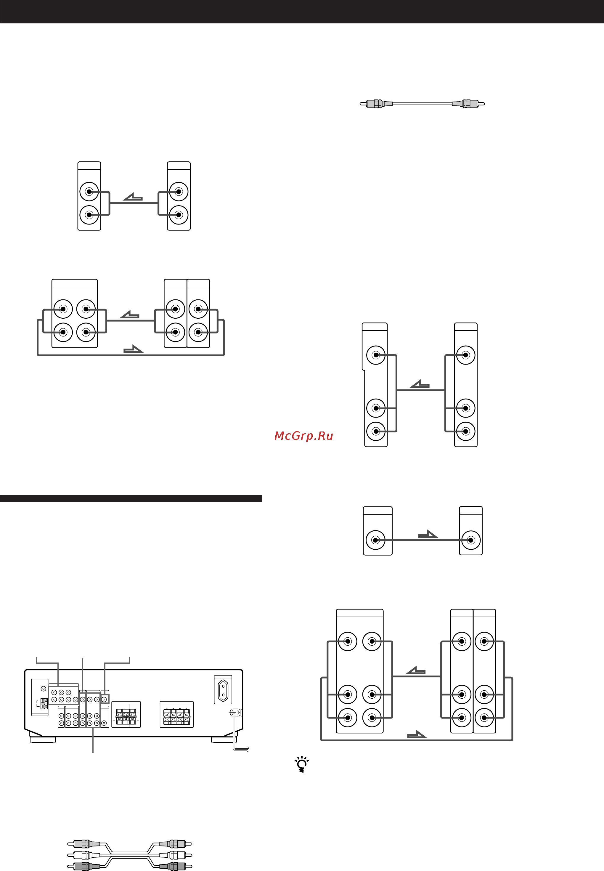 Sony STR-DE335 [62/86] Подключение видеоаппаратуры