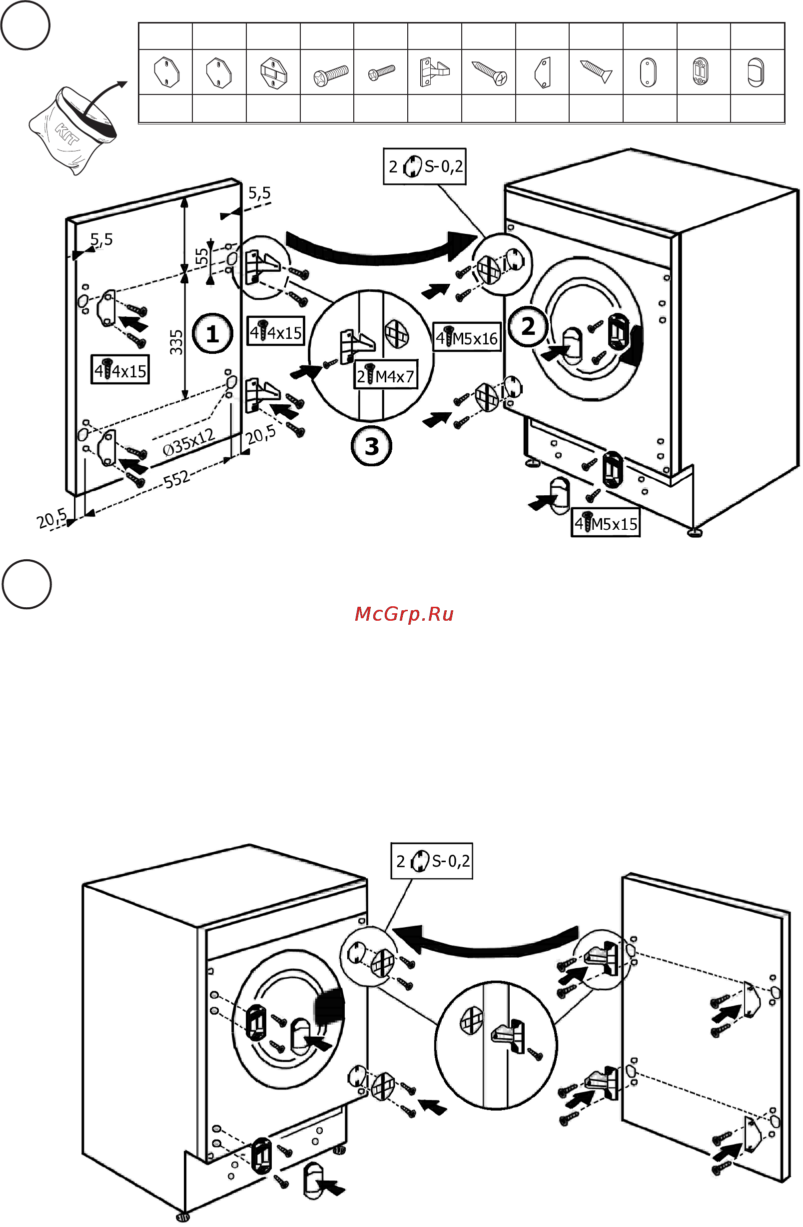 Whirlpool AWOC 0614 [19/22] 2 2 8 2 2 4 2 2 4 2 2
