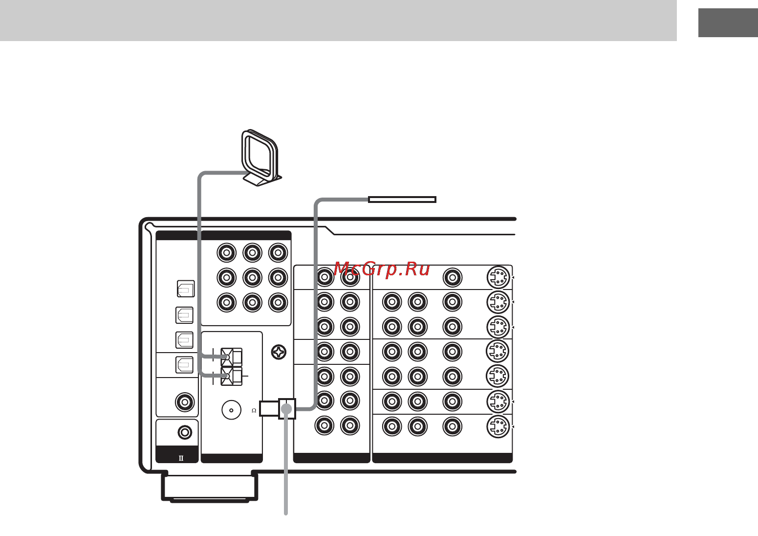Sony STR-DB790 [15/64] Ïîäêë åíèå àíòåíí