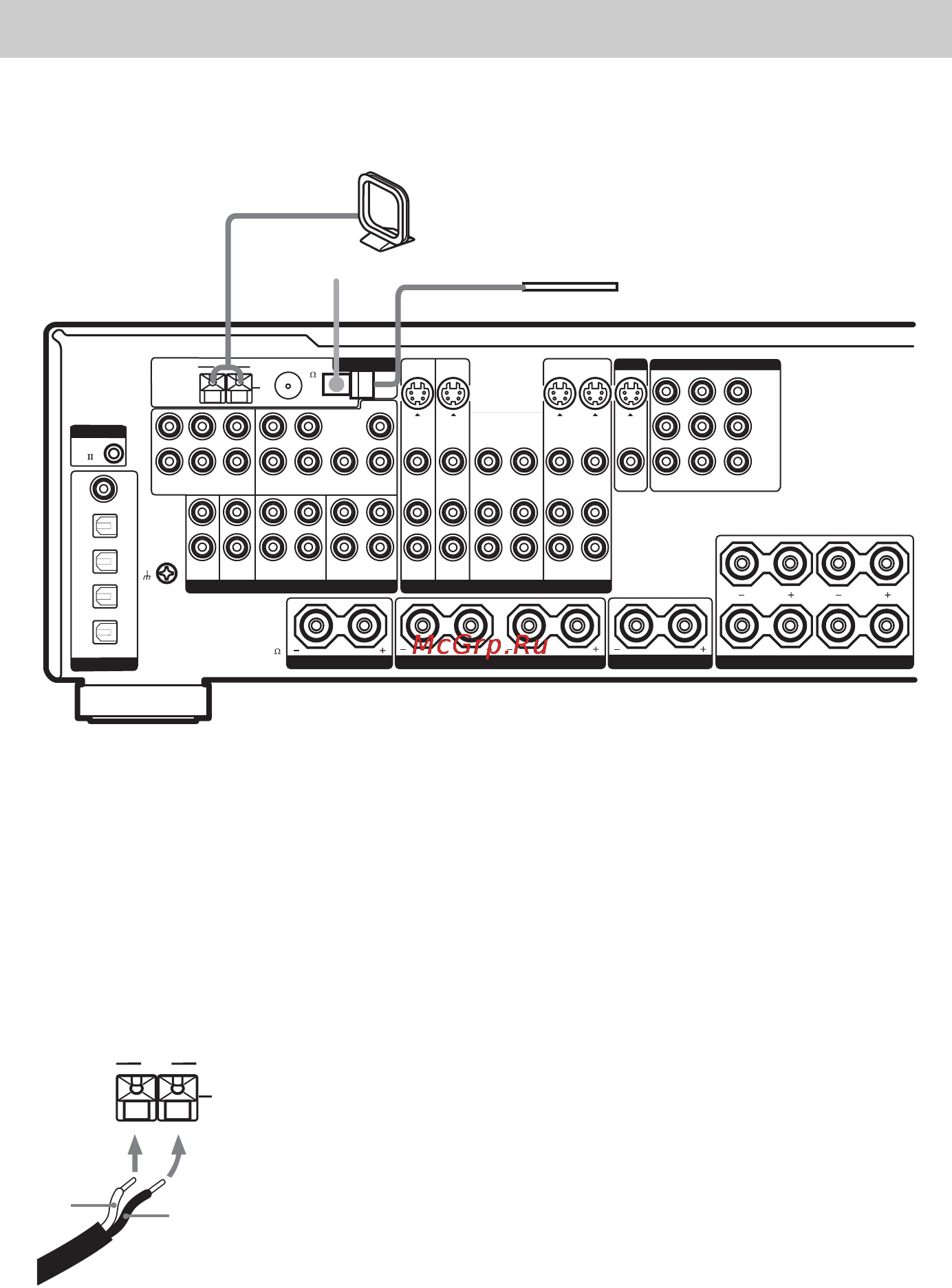 Sony STR-DB2000 [16/72] Подключение антенн