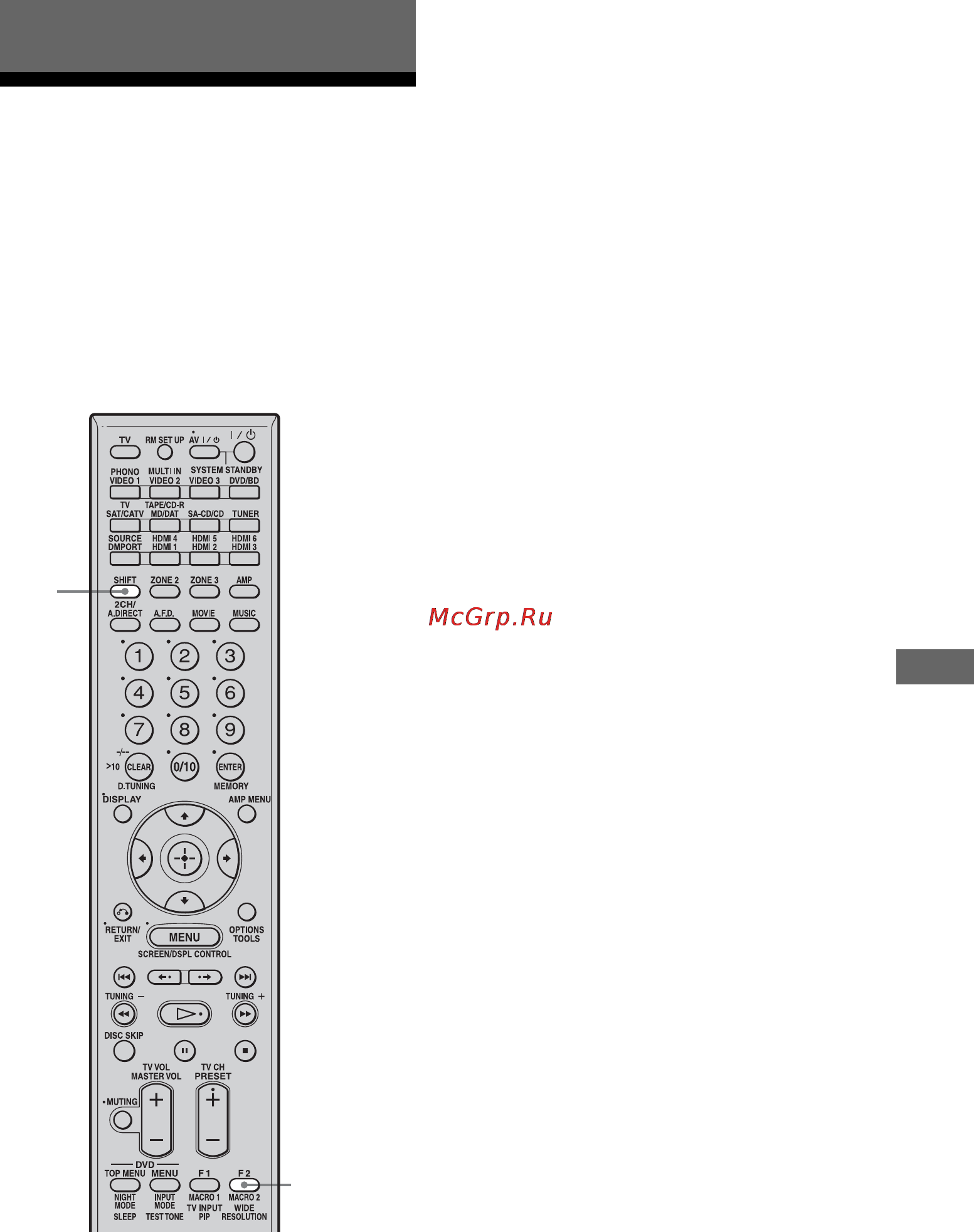 Sony STR-DA5300ES [101/166] Преобразование входных аналоговых видеосигналов