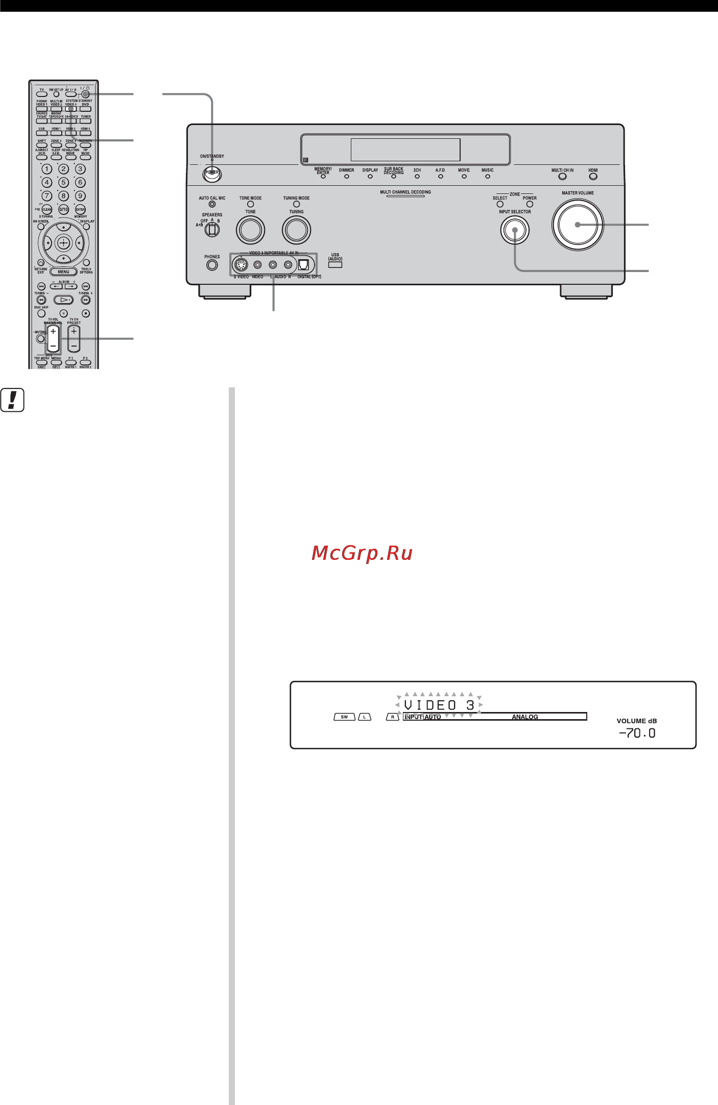 Sony STR-DA5200ES [58/151] Наслаждение игровой приставкой