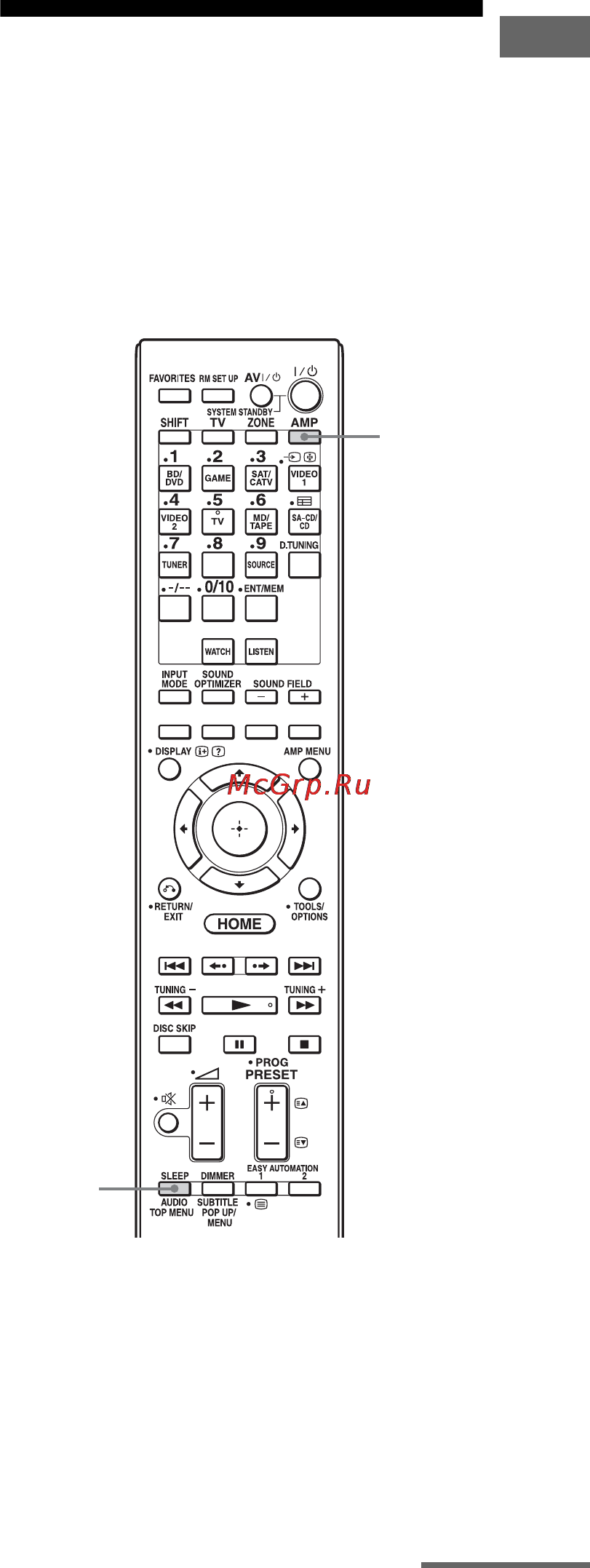 Sony STR-DA3700ES [85/150] Использование таймера отключения