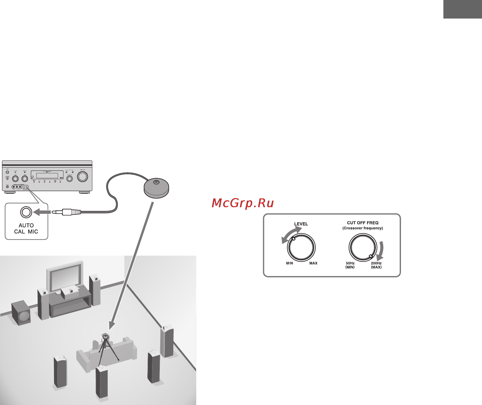 Sony STR-DA3500ES [53/164] Использование ресивера в качестве предварительного усилителя