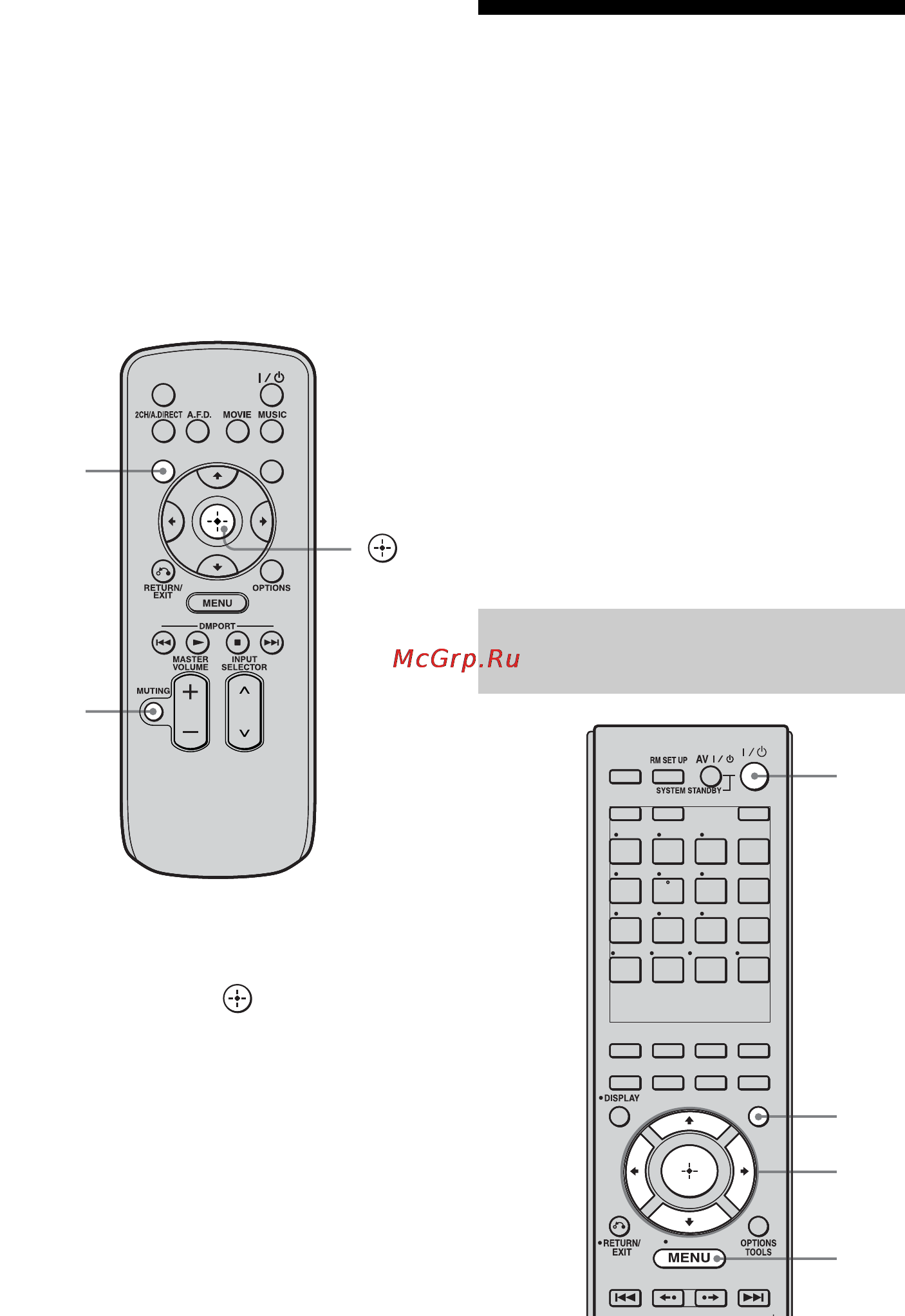 Sony STR-DA3400ES [44/152] Управление ресивером с помощью gui graphical user interface