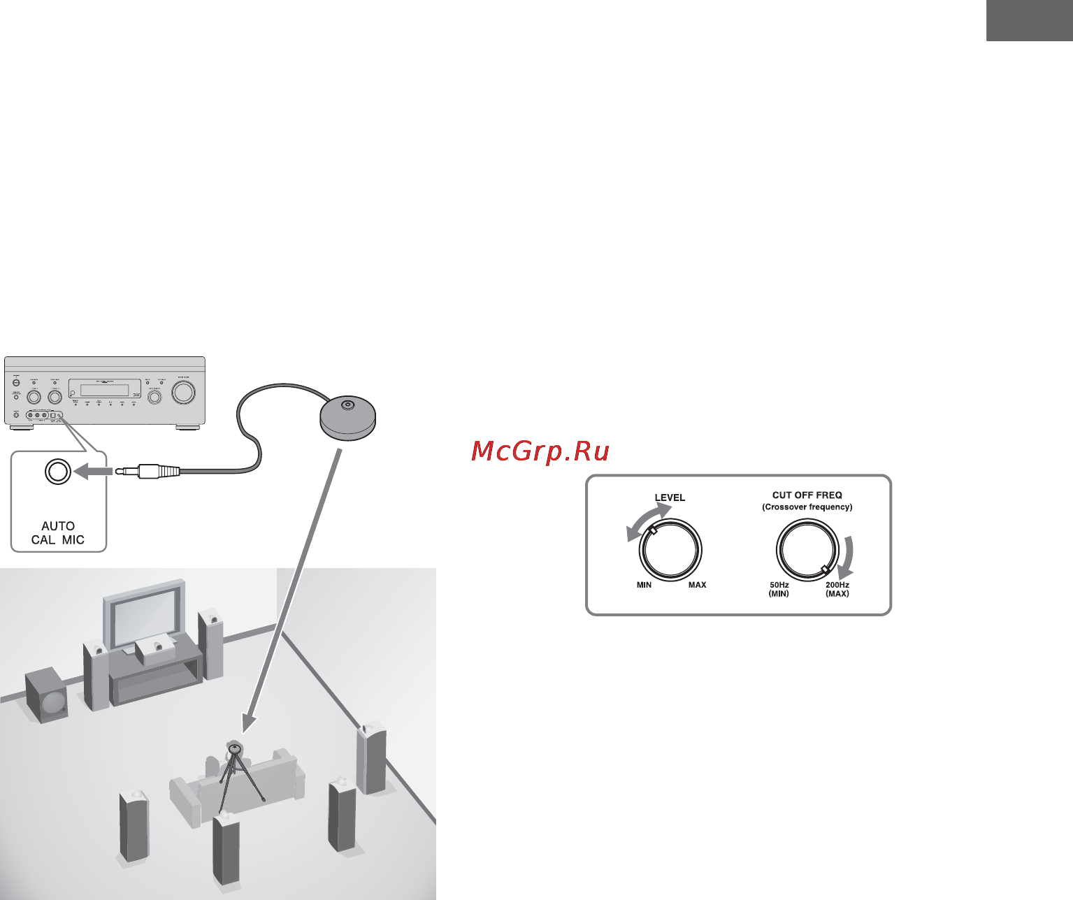 Sony STR-DA3400ES [51/152] Использование ресивера в качестве предварительного усилителя