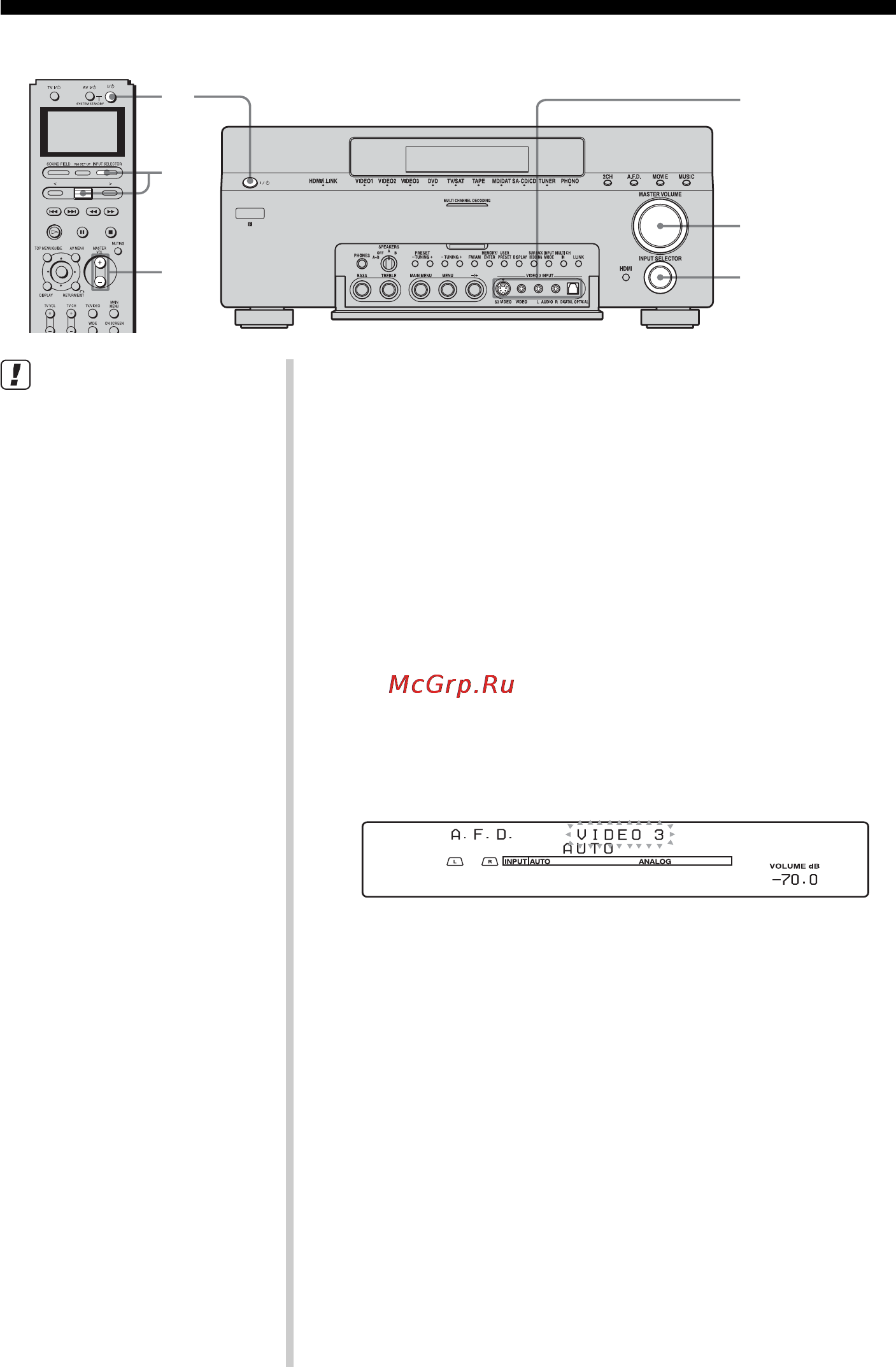 Sony STR-DA7100ES [62/171] Íàñëàæäåíèå òåëåâèçèîííûìè èã²àìè