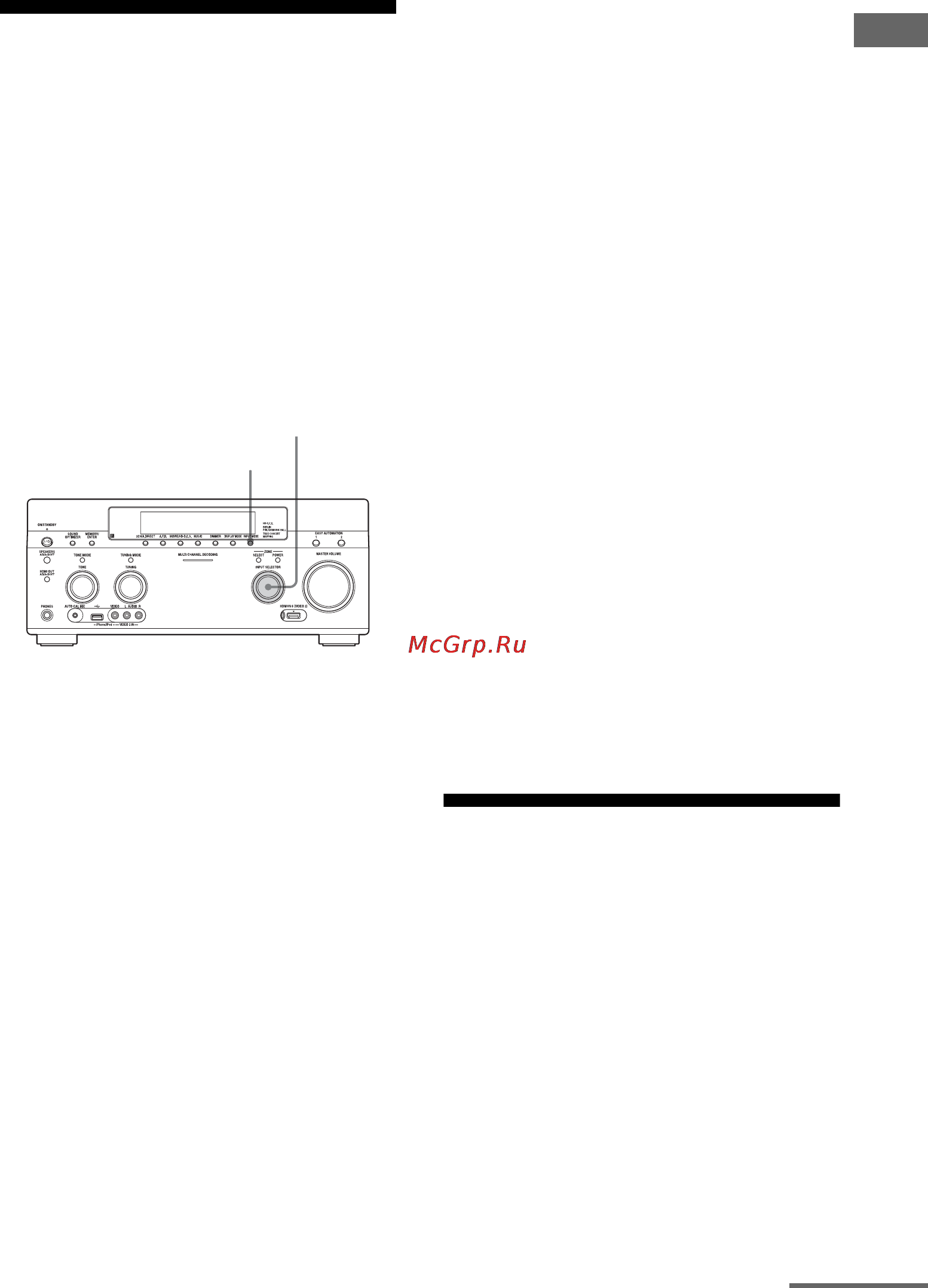 Sony STR-DA5700ES [87/166] Переключение между цифровым и аналоговым звучанием