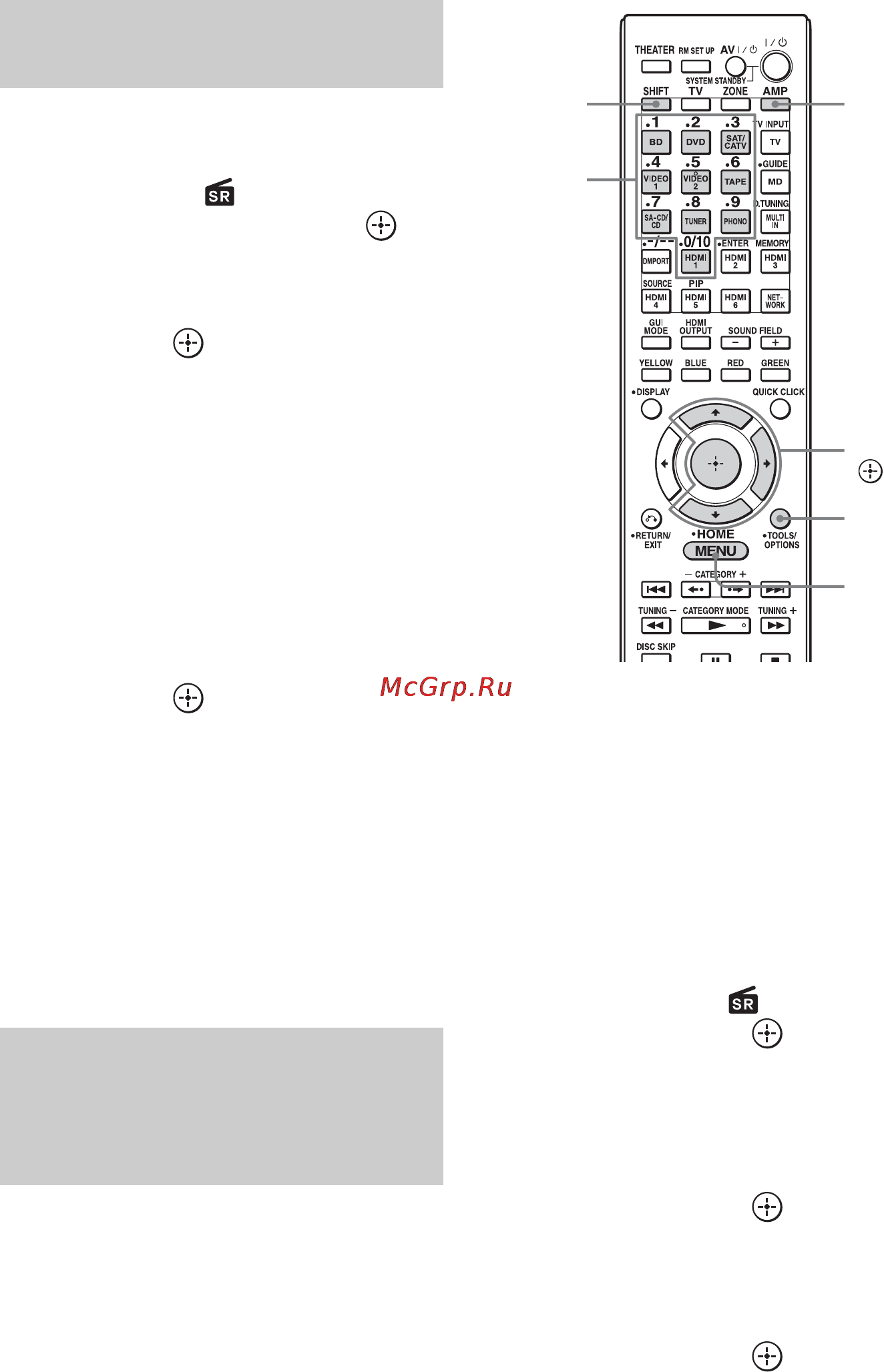 Sony STR-DA5600ES [78/201] Выбор канала по категории category mode