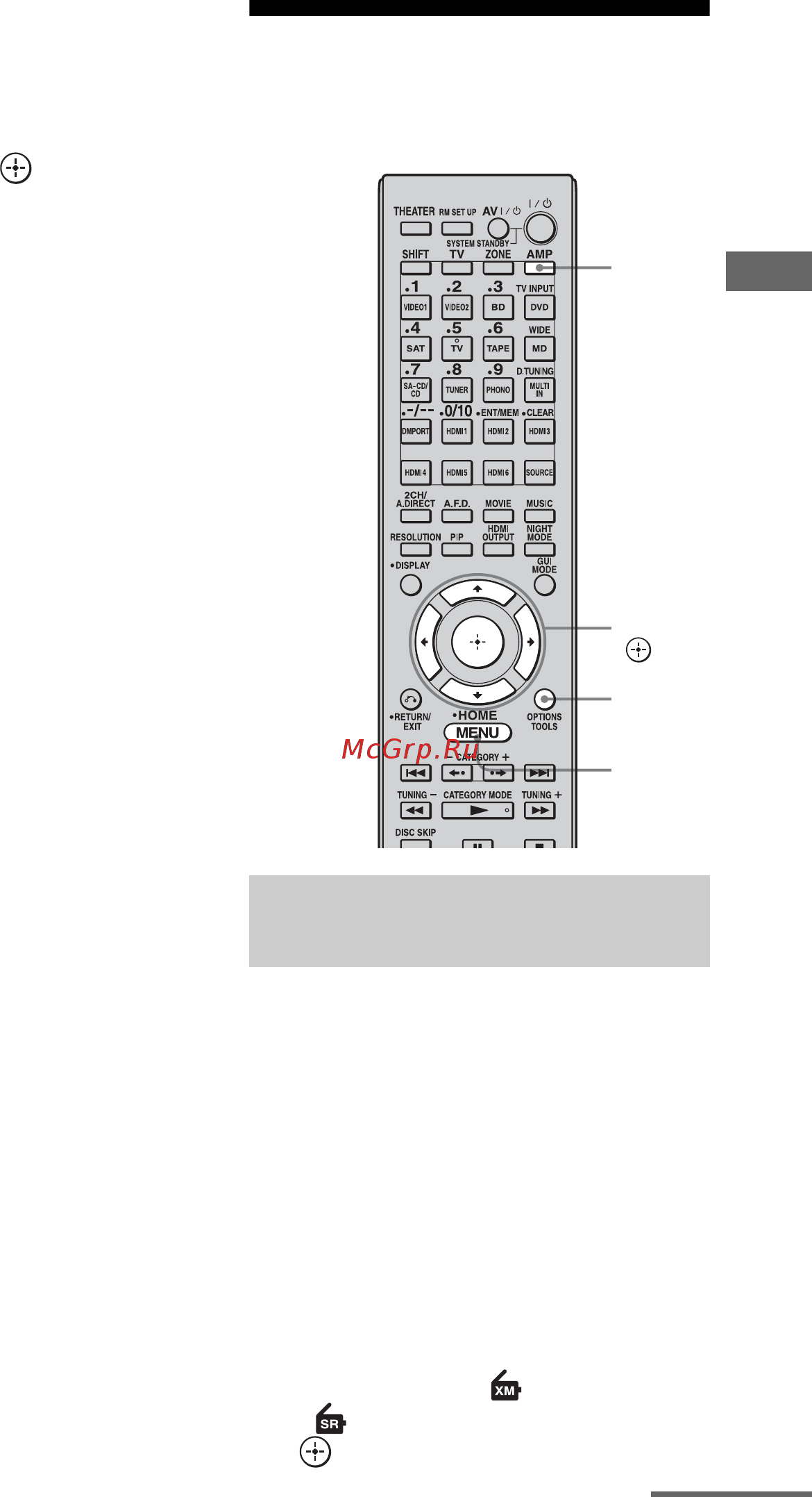 Sony STR-DA5400ES [81/182] Выбор канала по категории category mode