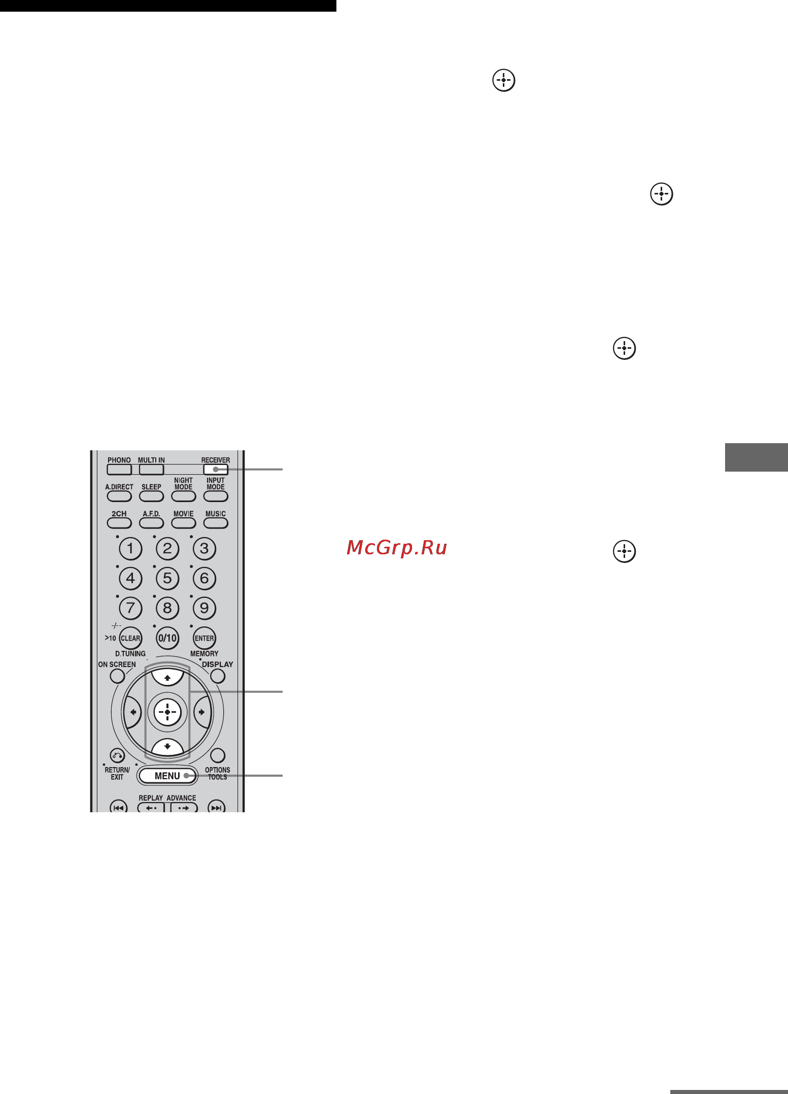 Sony STR-DA1200ES [105/131] Просмотр изображений компонентов с других входов component video assign