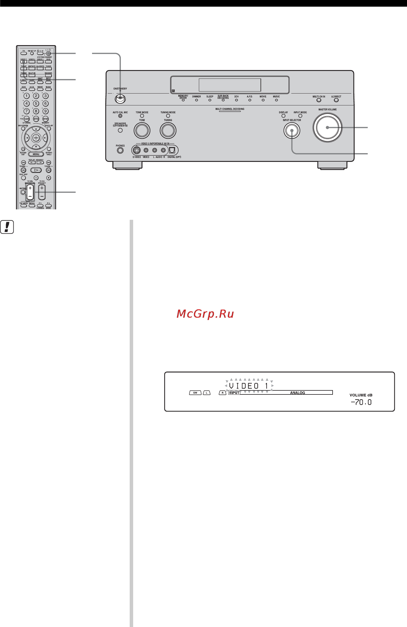 Sony STR-DA1200ES [58/131] Просмотр видеоизображений