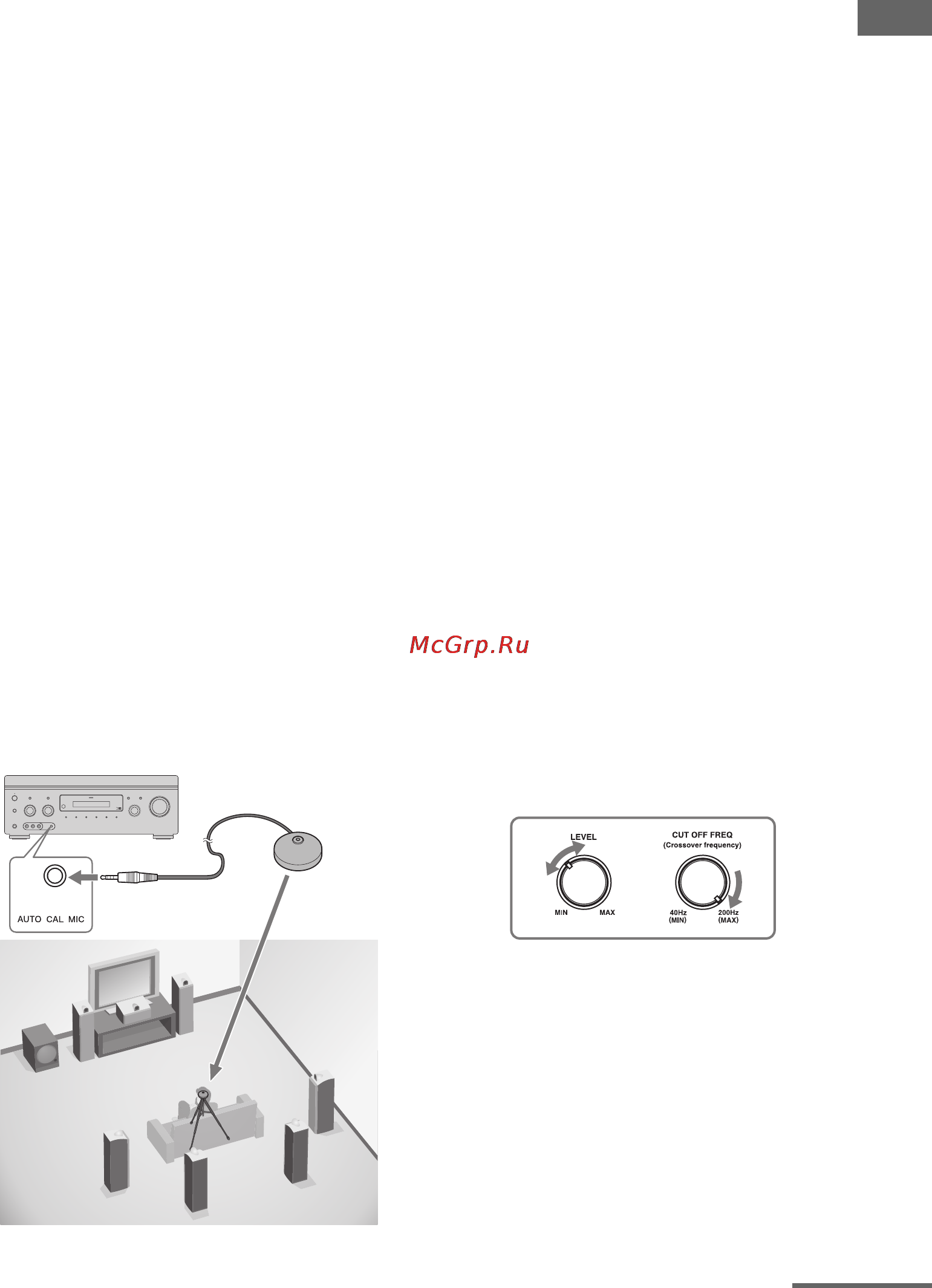 Sony STR-DA2400ES [55/152] Установка активного сабвуфера