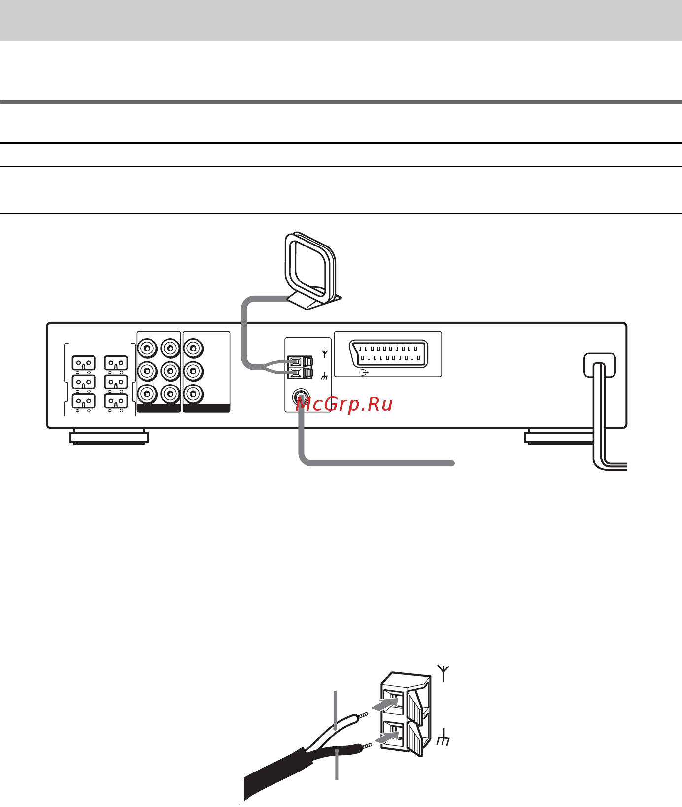 Sony DAV-SA30 (комплект) [16/88] Ïóíêò 2 ïîäêë åíèå àíòåíí
