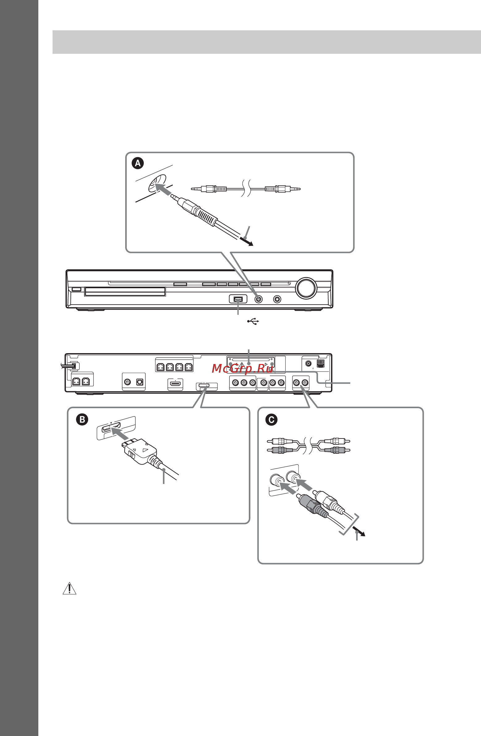 Sony DAV-DZ970WA [24/152] Ïîäêë åíèå ä²óãèõ êîìïîíåíòîâ