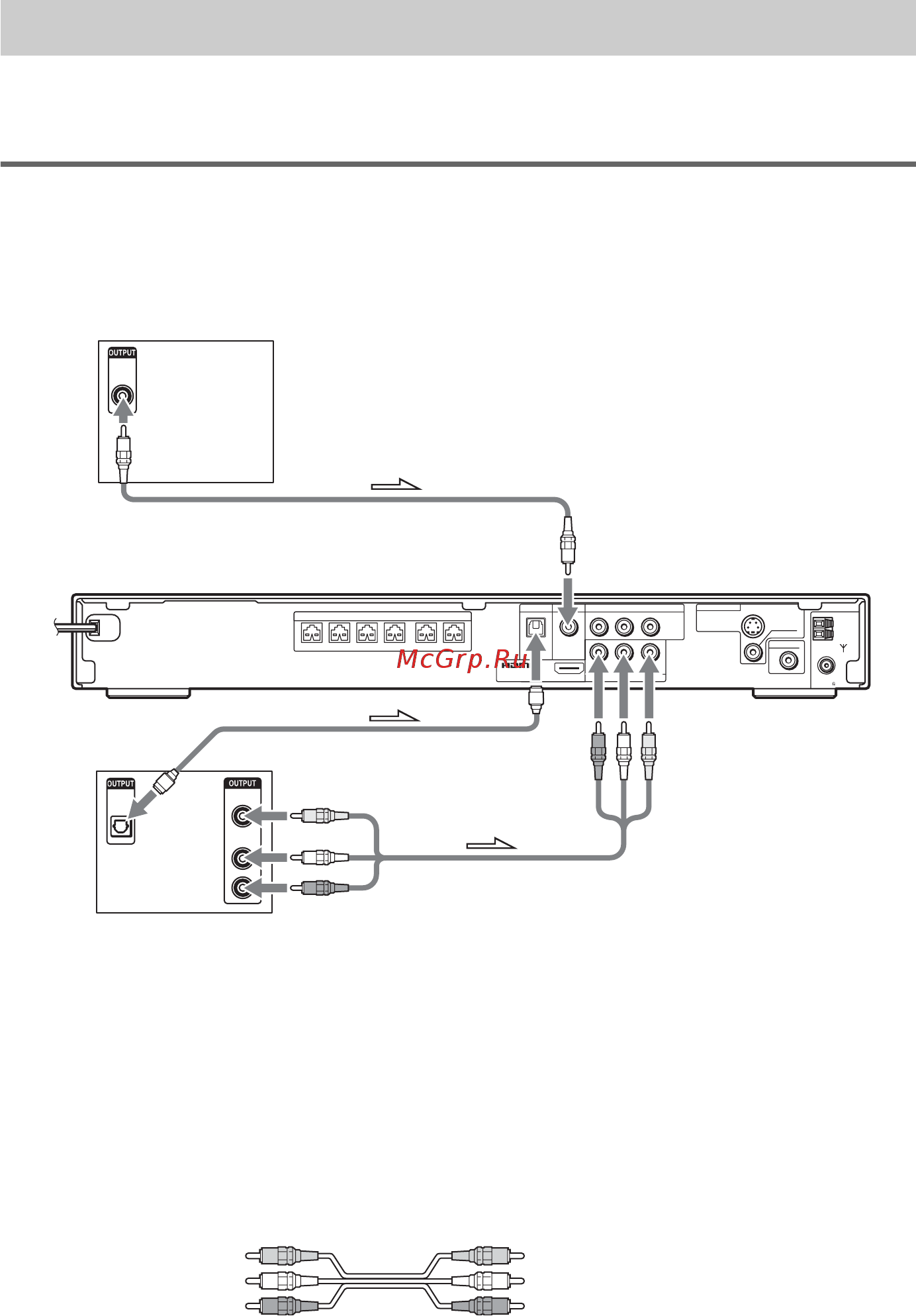 Sony DAV-DZ820KW [34/128] Подключение других компонентов