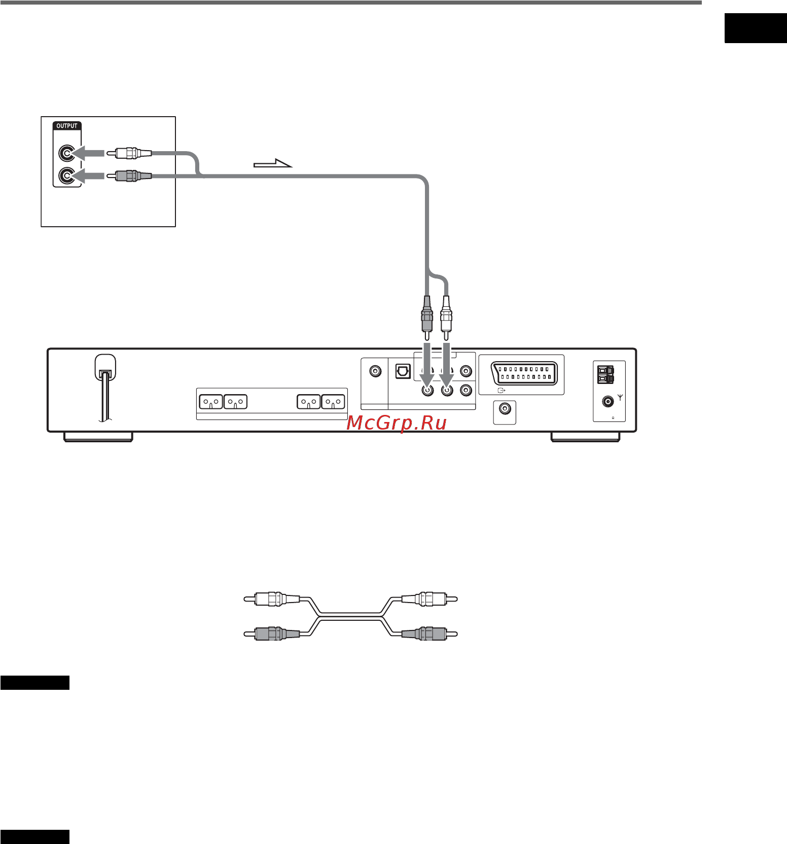 Sony DAV-DZ700FW [31/128] Ïîäêë åíèå àóäèîêàáåëåé