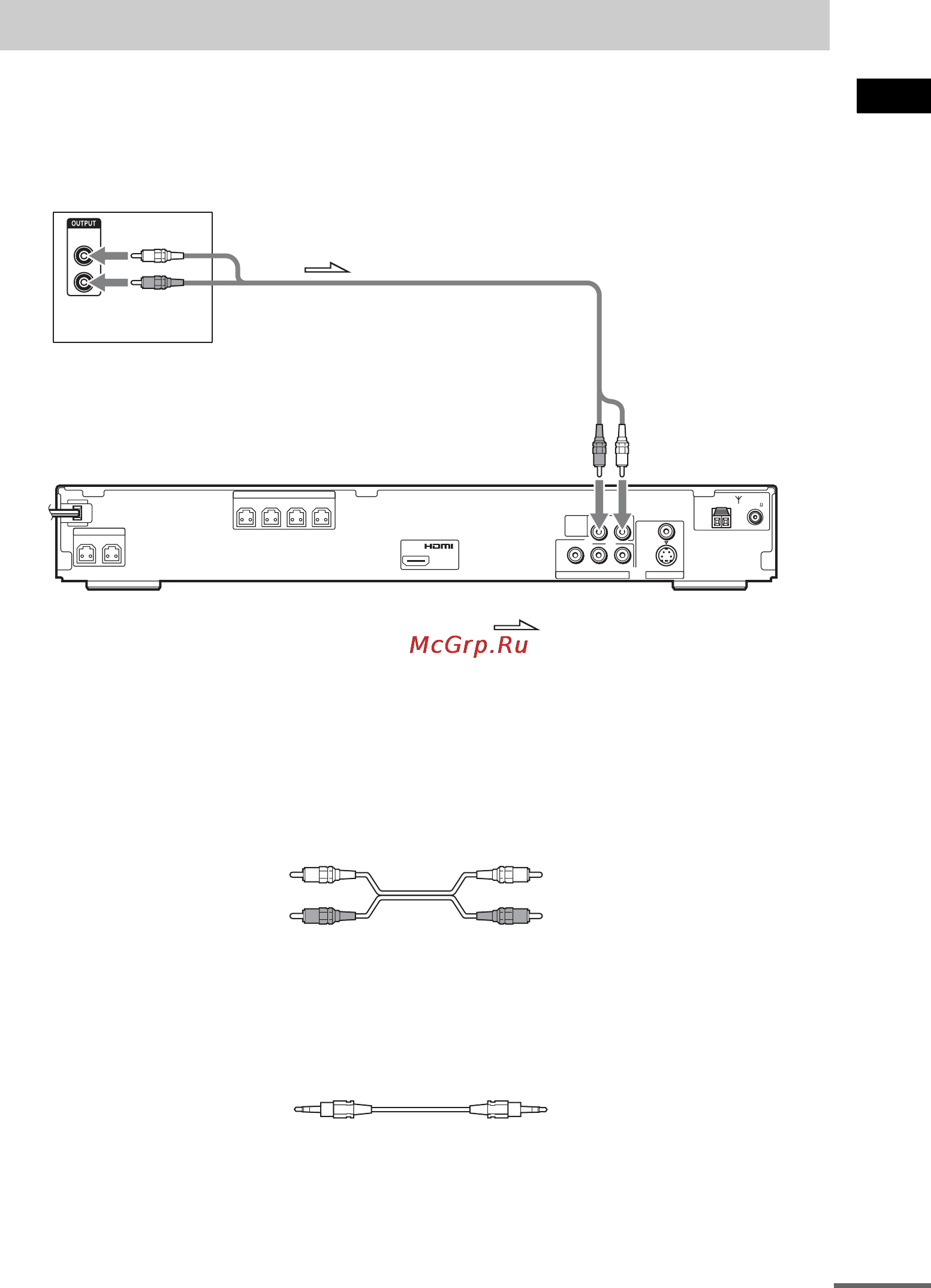 Sony DAV-DZ250M [25/120] Ïîäêë åíèå ä²óãèõ êîìïîíåíòîâ
