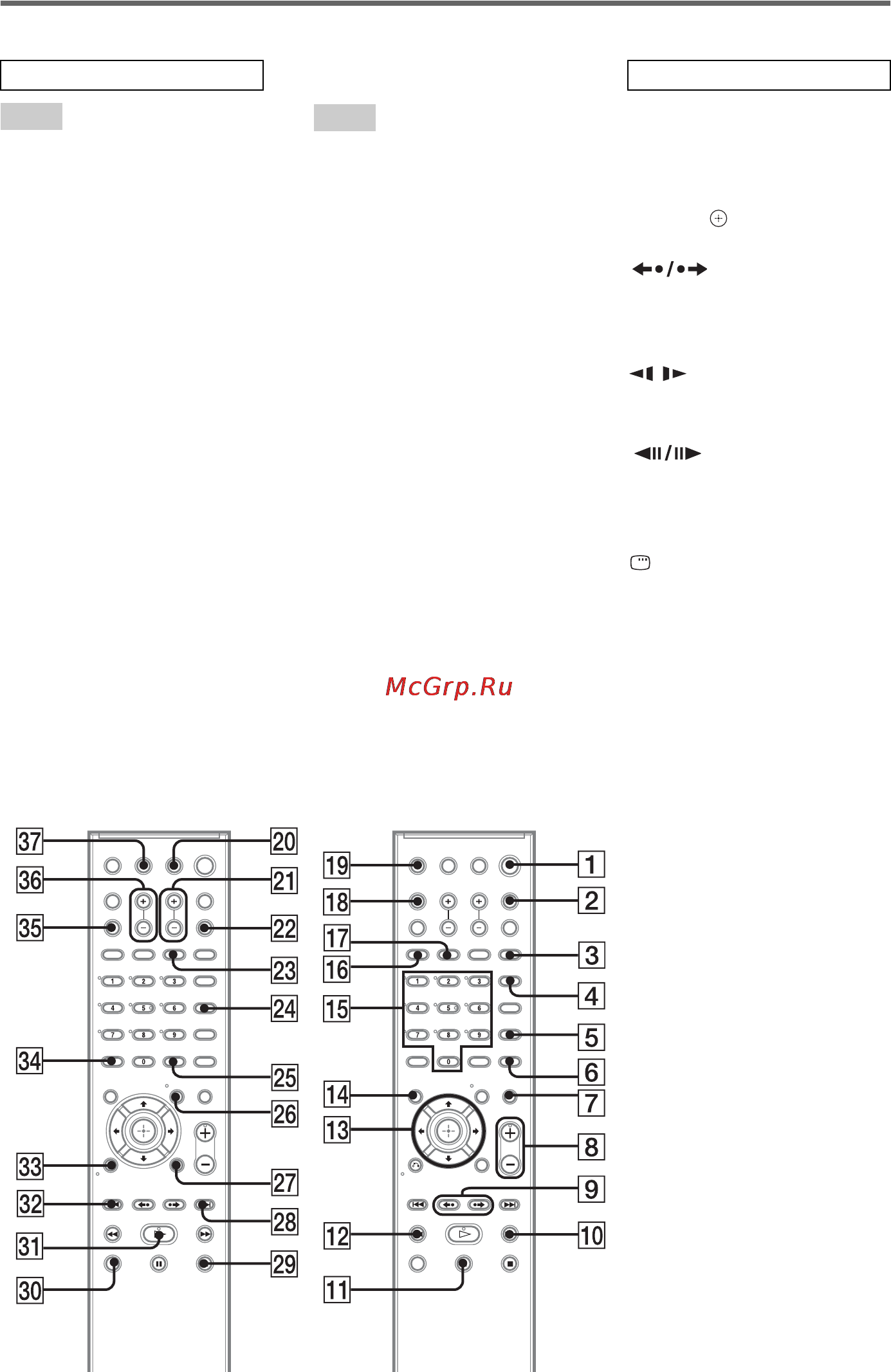 Sony DAV-DZ150K [115/116] Ïóëüò äèñòàíöèîííîãî óï²àâëåíèø