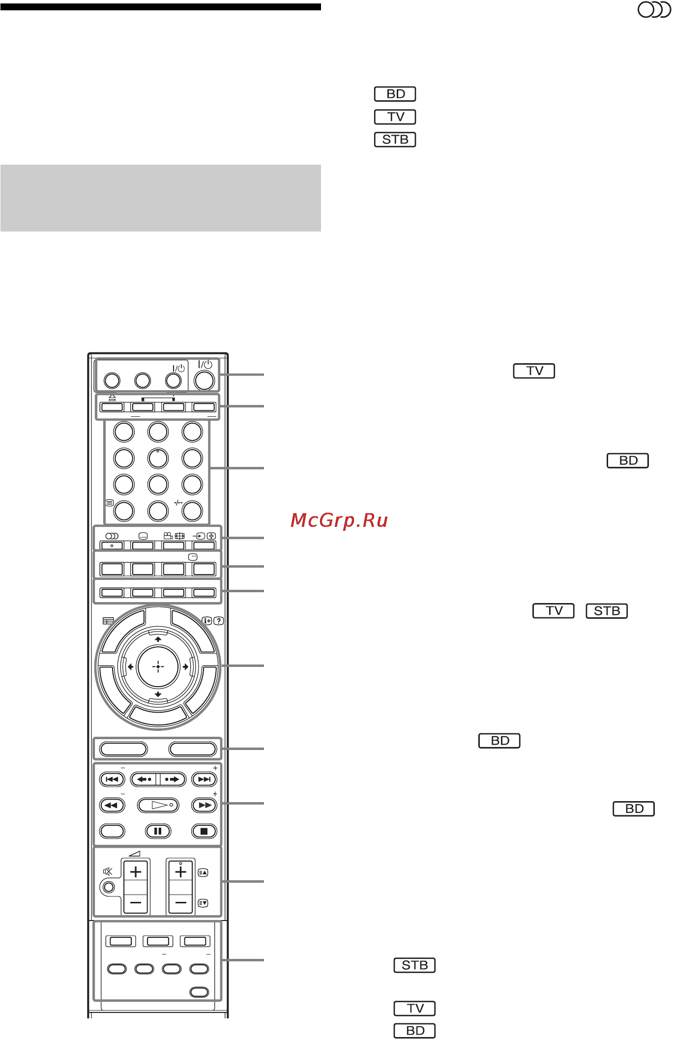 Sony BDV-IT1000 [178/339] Пульт дистанційного керування