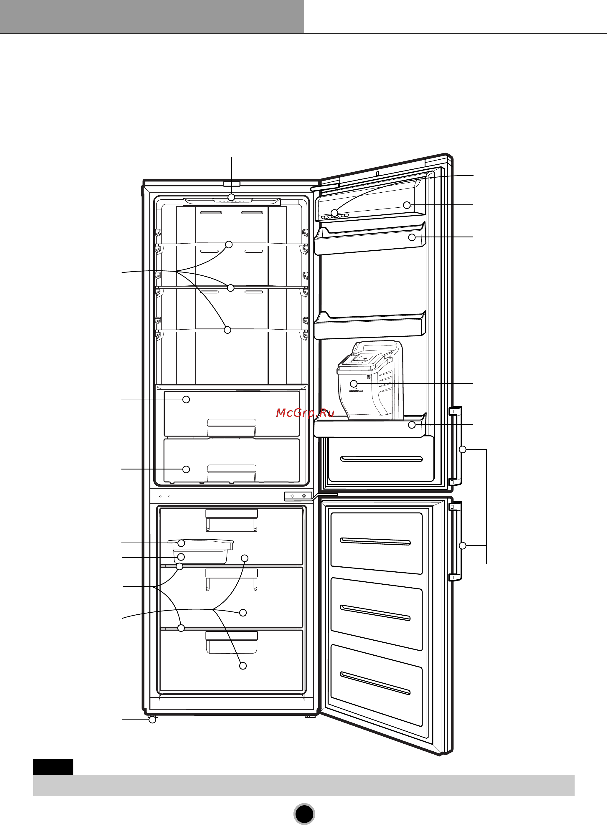 LG GB7143SERW [14/34] Identification of parts