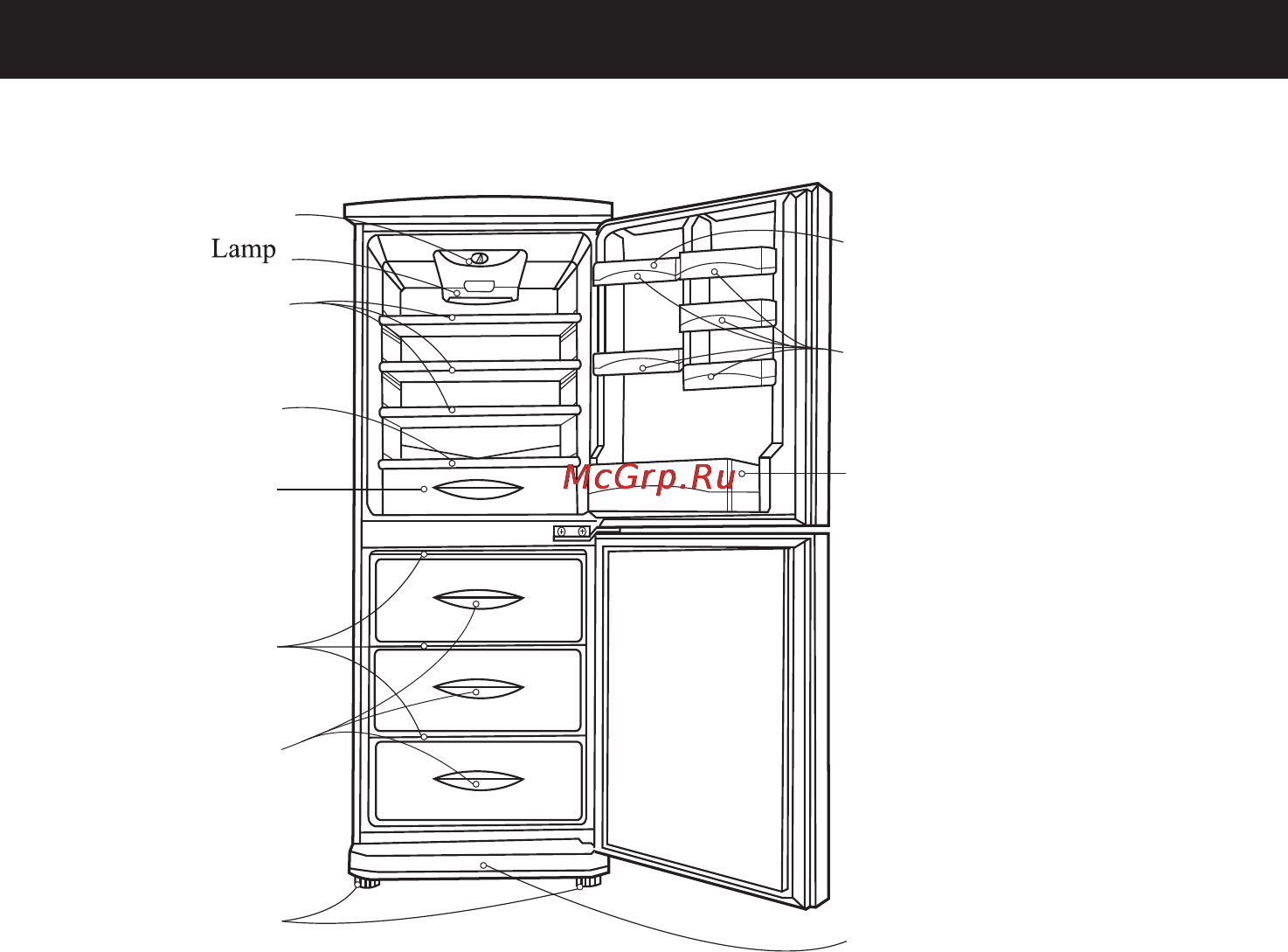 LG GC-269V.CSWQELV [4/17] Name of parts