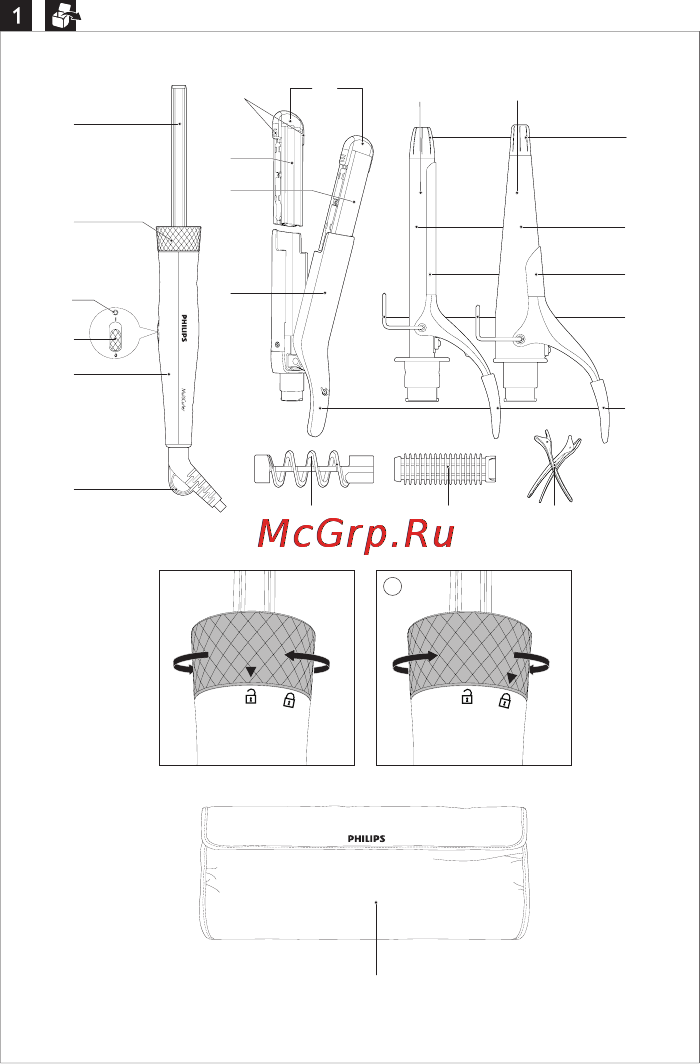 Philips HP8699/00 Инструкция по эксплуатации онлайн [2/15] 85417
