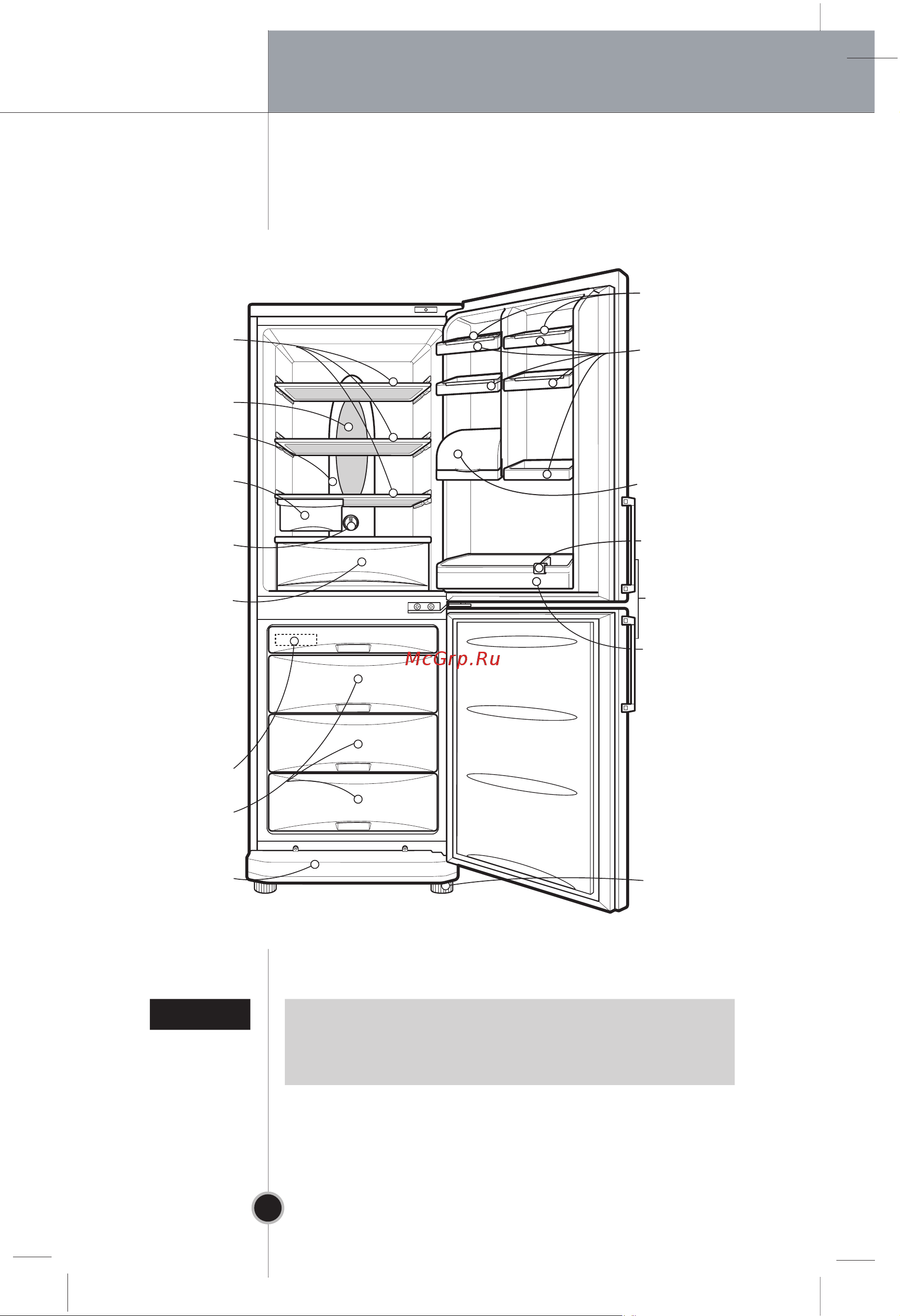 LG GC-B359BQ [40/54] Бөлшектердің сипаттамасы