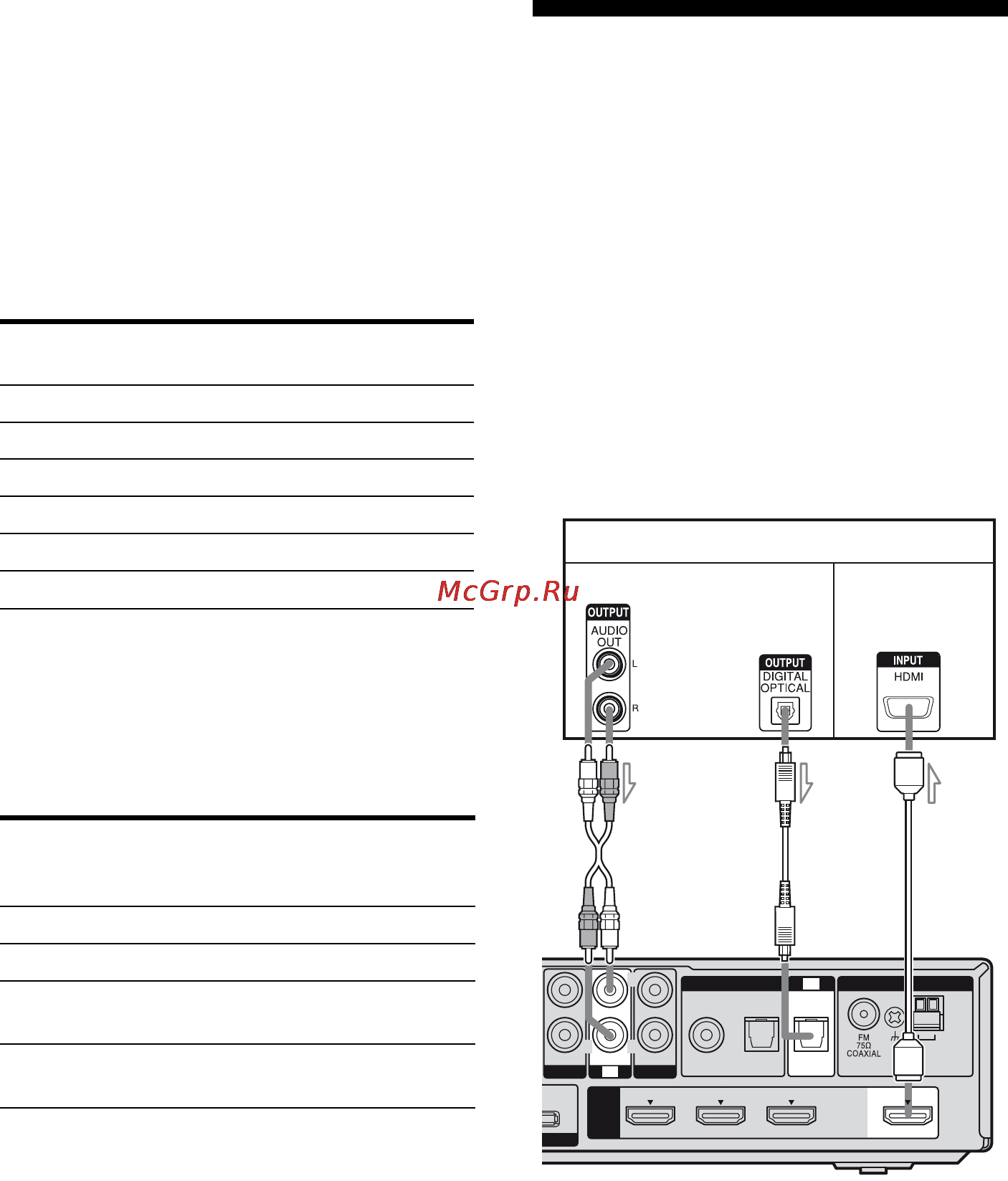 Sony HT-SF360 [20/92] Подключение телевизора