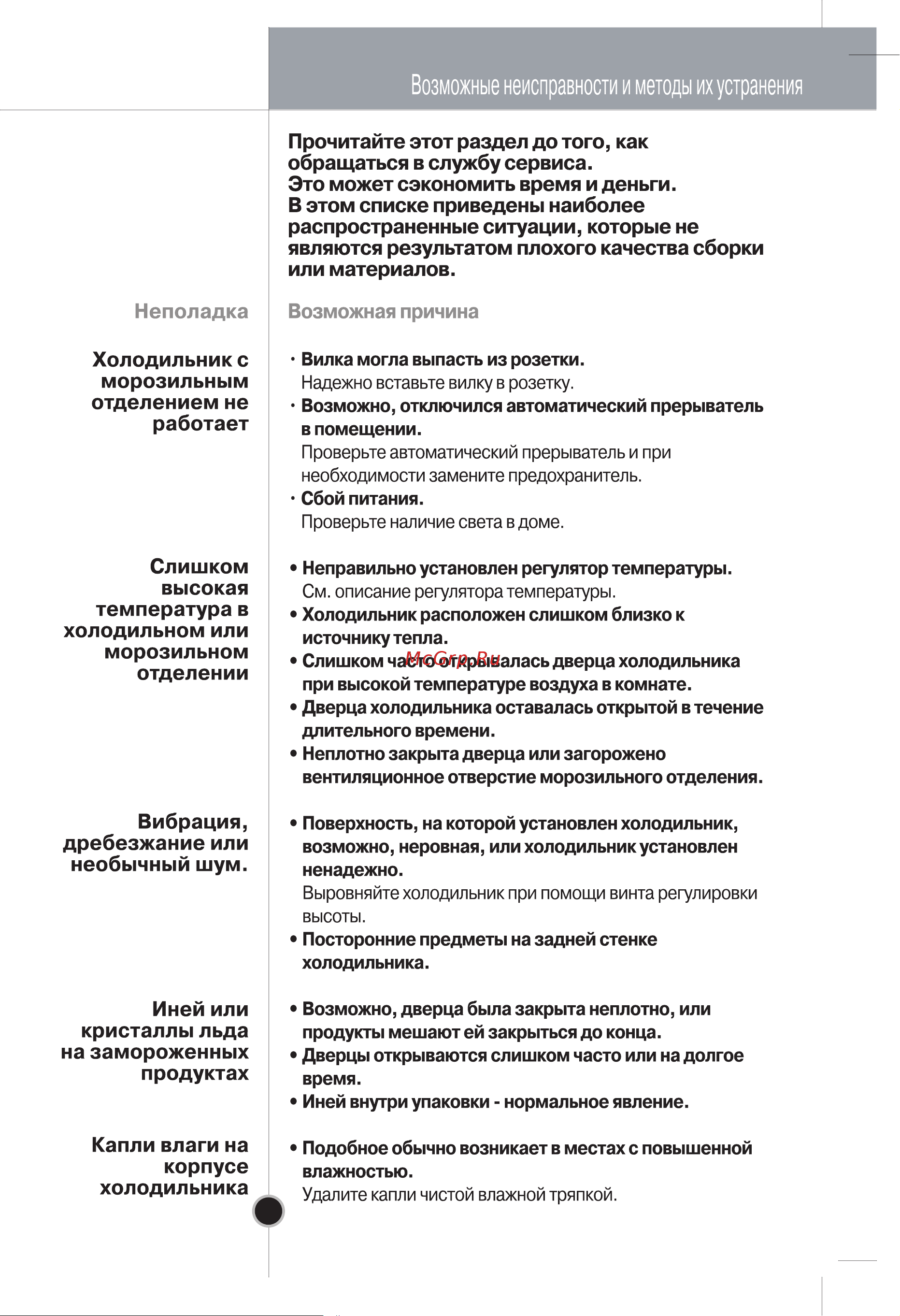 LG GC-B409BVQK Инструкция по эксплуатации онлайн [23/26] 85457