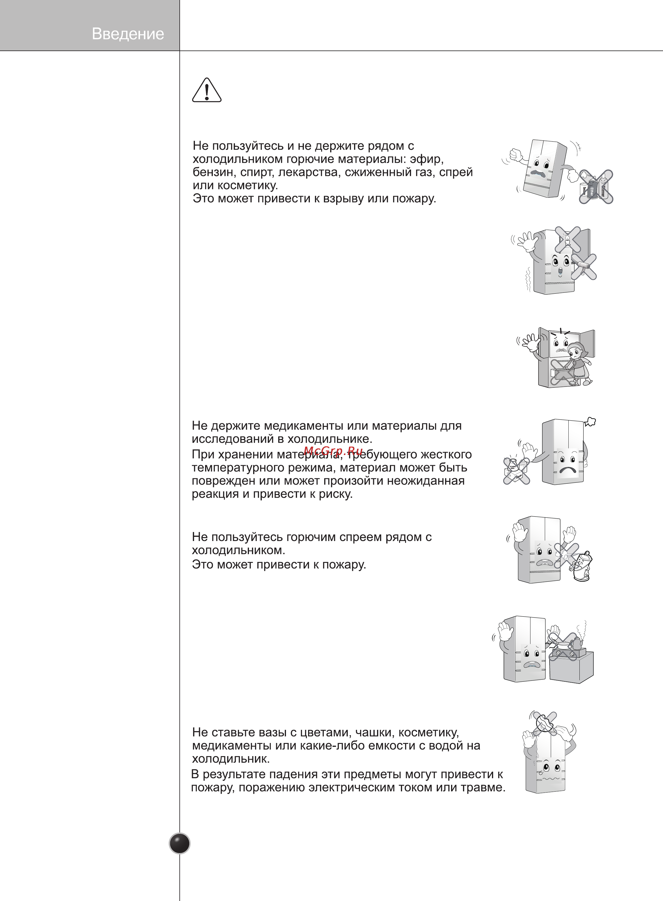 LG GC-B40BSAQJ [7/33] Важная информация по безопасности