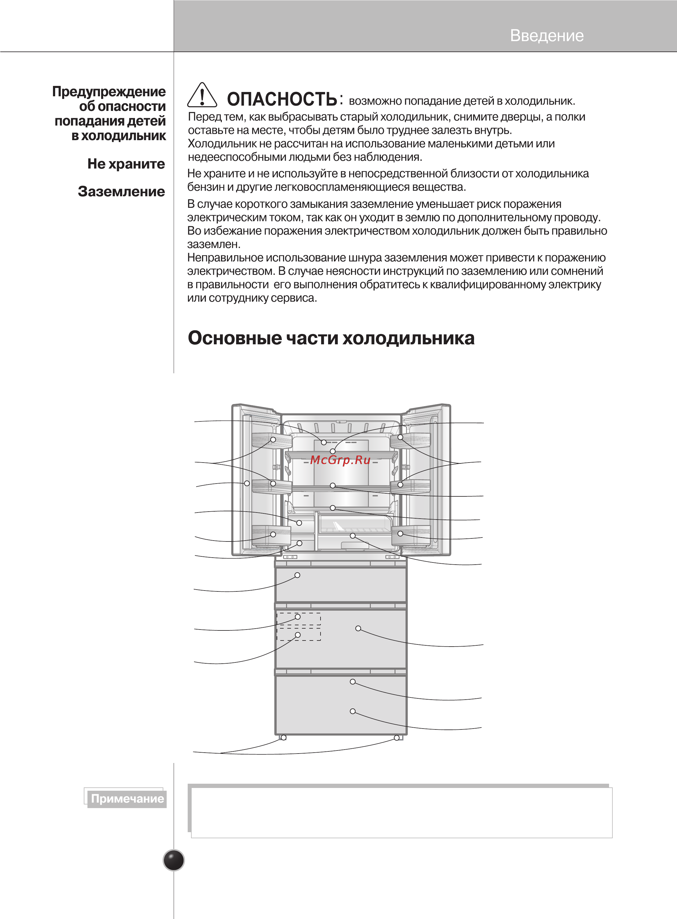 LG GC-B40BSGMD Инструкция по эксплуатации онлайн [12/35] 85464