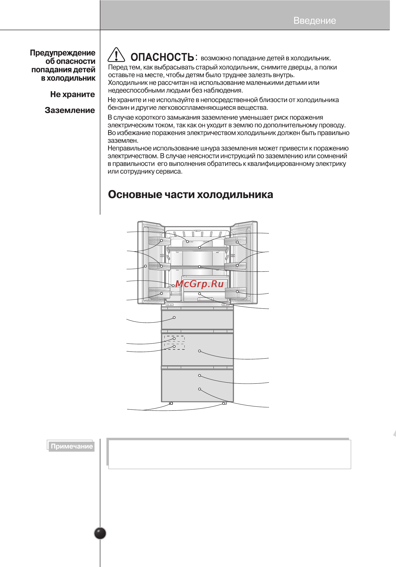 LG GC-B40BSMQJ Инструкция по эксплуатации онлайн [12/33] 85467