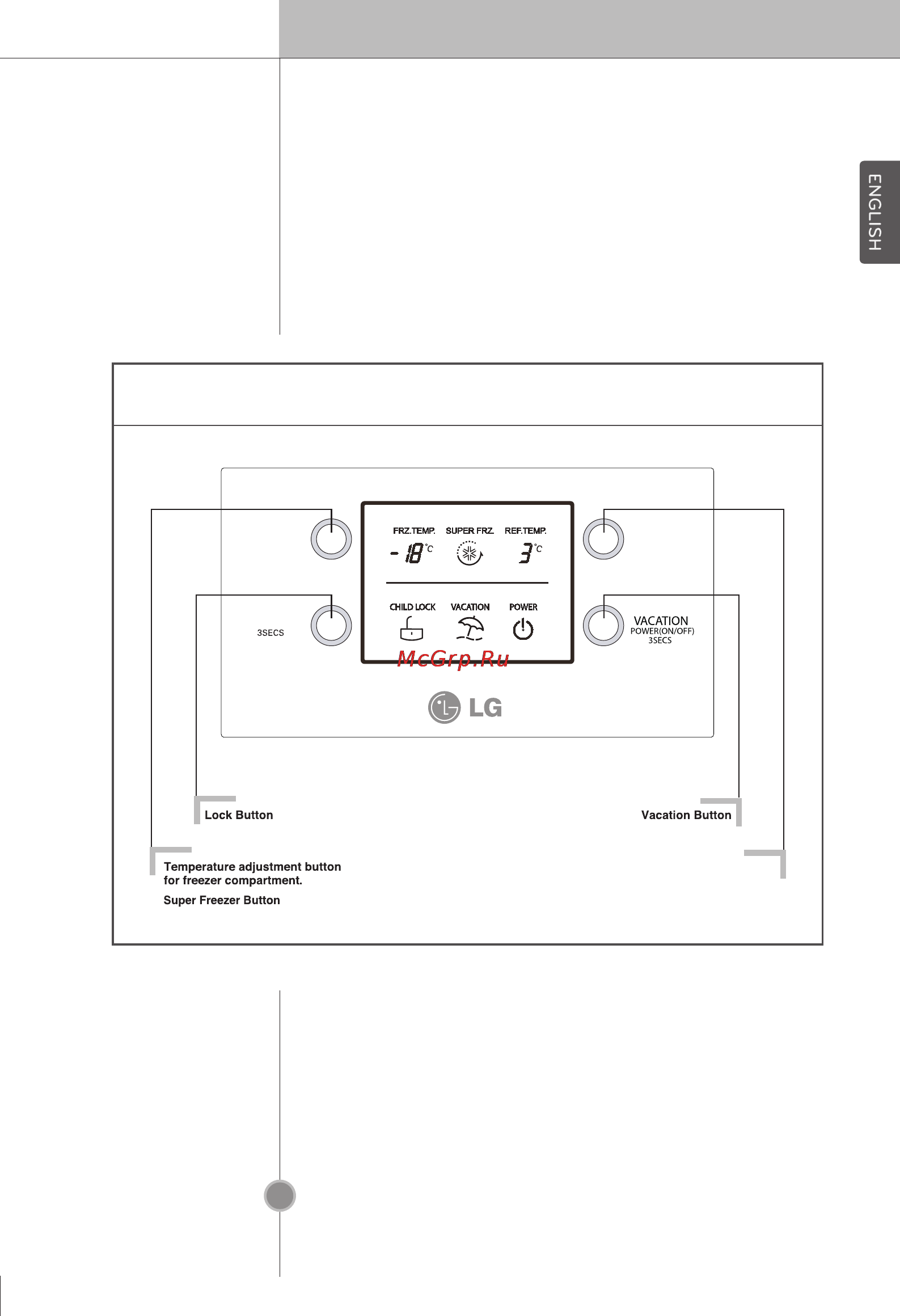 LG GC-B419NDHK.AAWQCIS [17/28] Temperature control