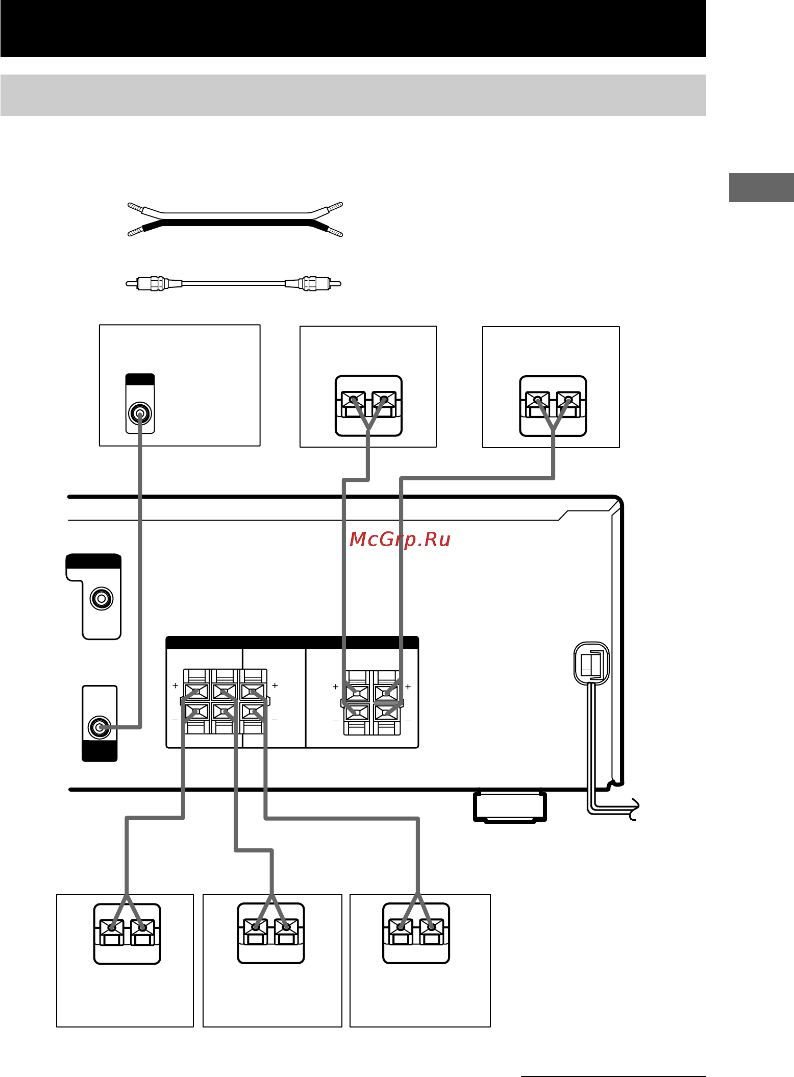 Sony HT-DDW740 [13/59] Подключение акустичесих систем