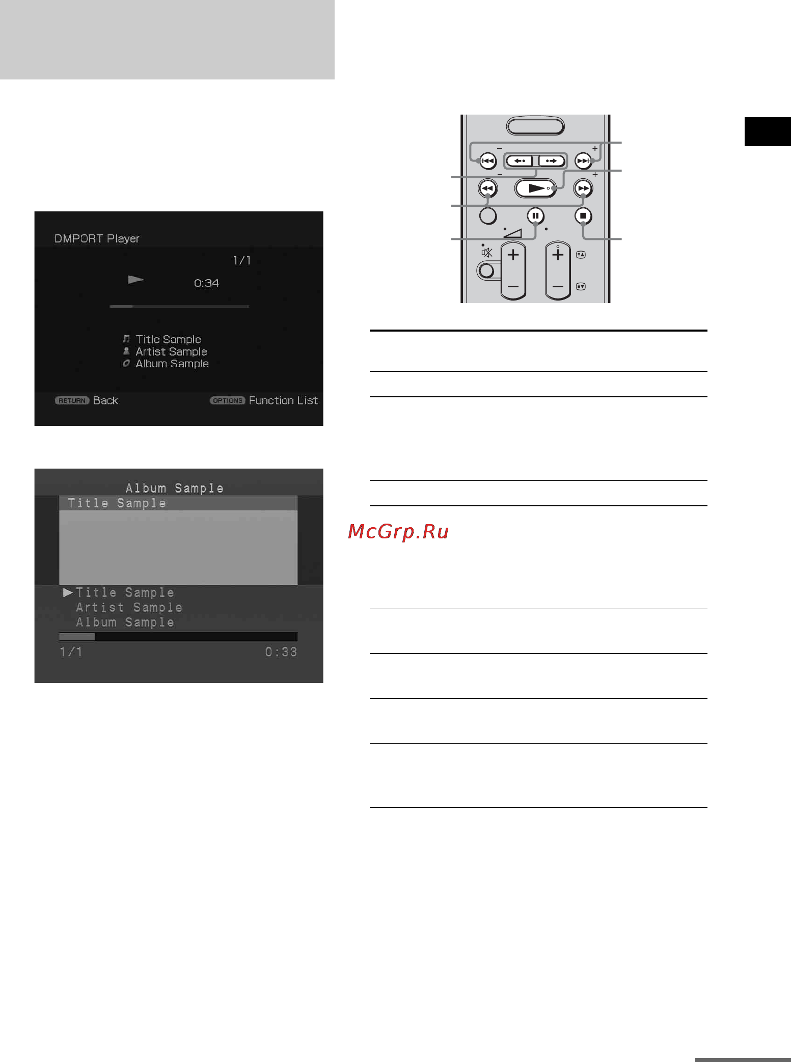 Sony HT-CT500 [181/244] Відтворення вибраної композиції
