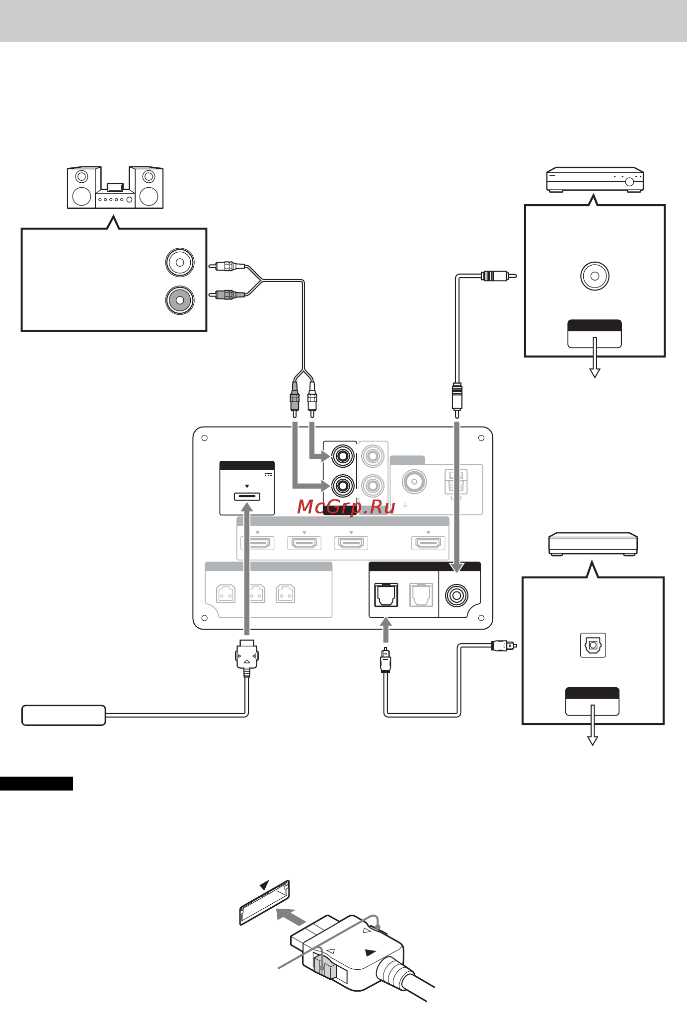 Sony HT-CT350 [26/68] Подключение других компонентов